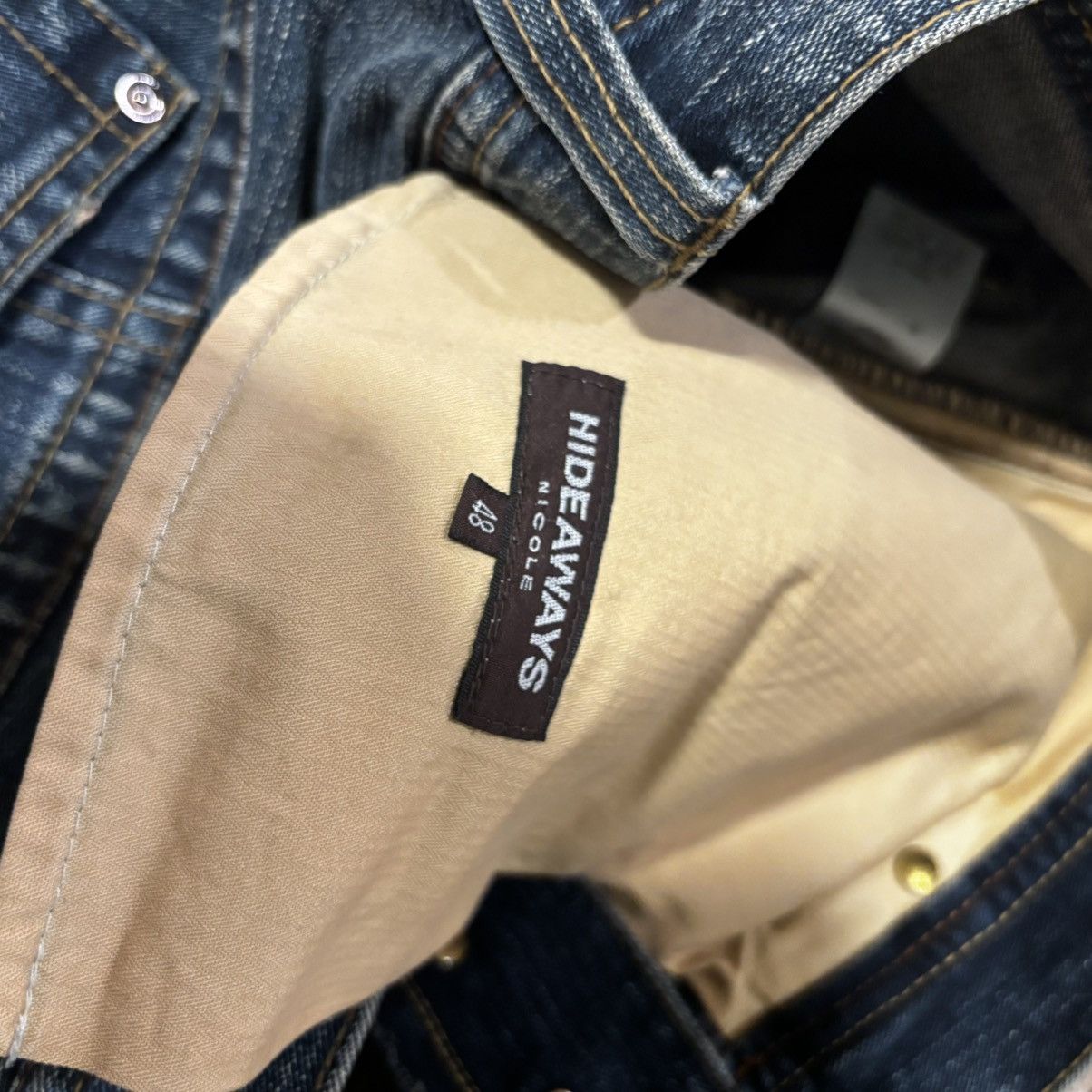 Vintage Vintage Hideaways jeans with sick design Size US 34 / EU 50 - 6 Thumbnail