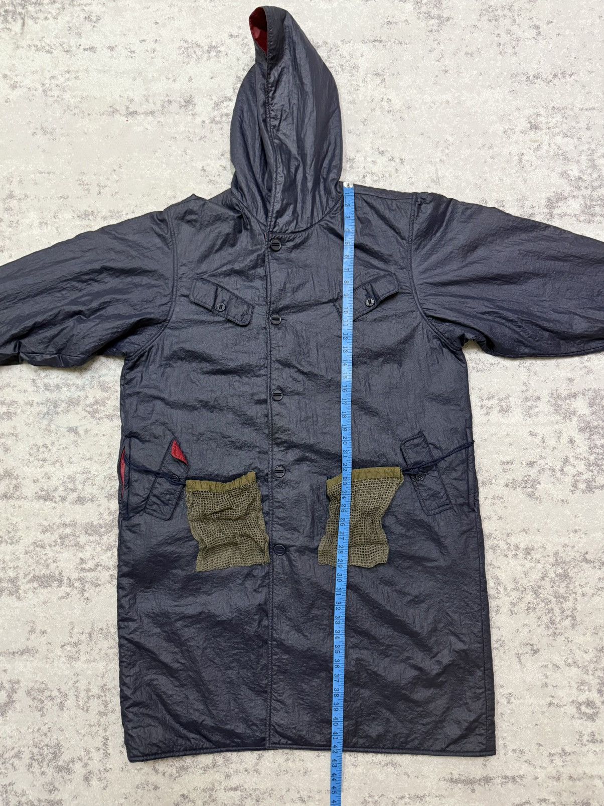 Issey Miyake Vintage issey miyake hai sporting gear long jacket nylon Size US L / EU 52-54 / 3 - 15 Thumbnail