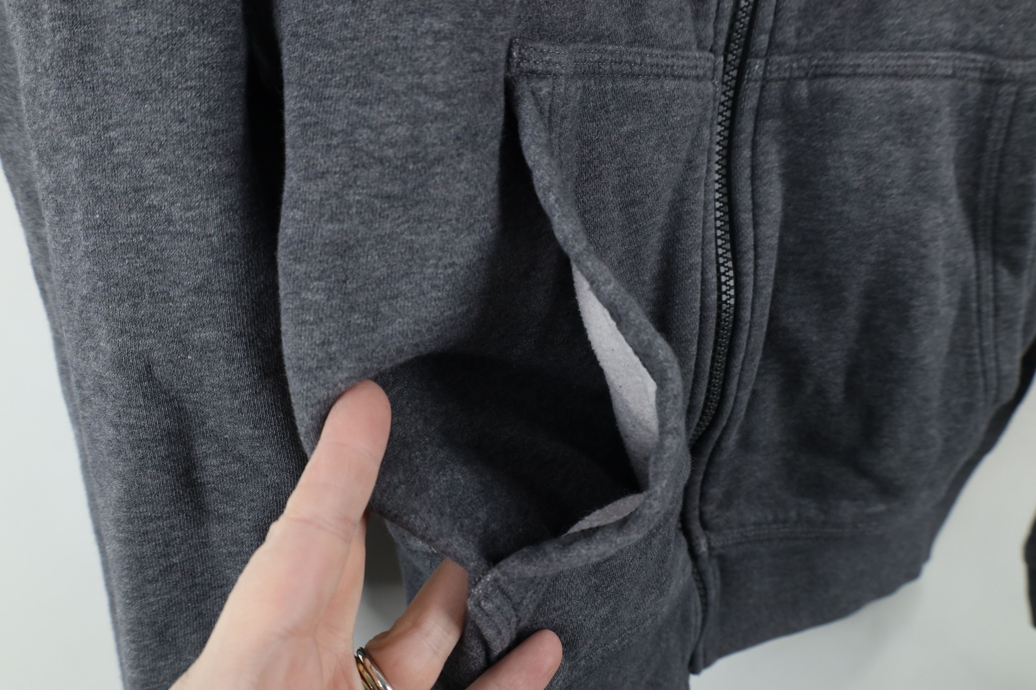 Nike × Vintage Vintage Nike Scott Mini Swoosh Full Zip Hoodie Sweatshirt Size US M / EU 48-50 / 2 - 8 Thumbnail
