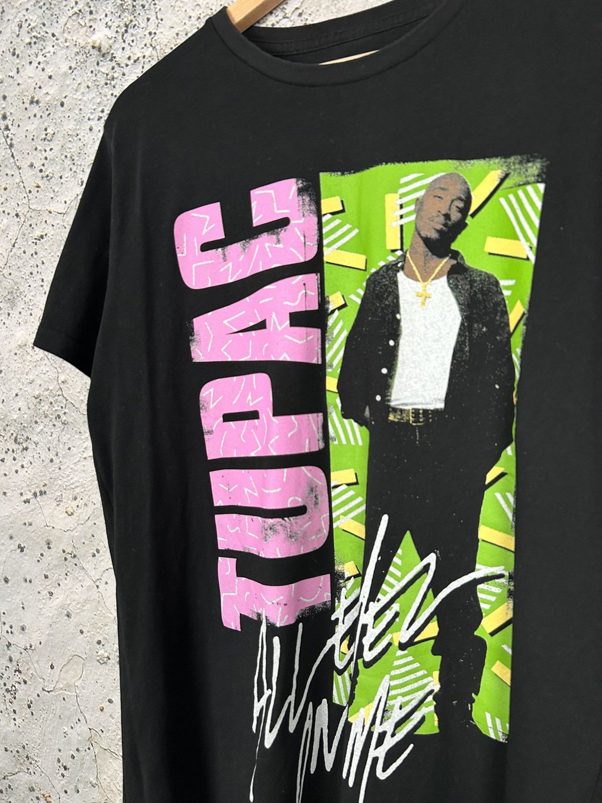 Rap Tees Tupac Graphic Rap Tee Streetwear 2Pac Vintage Hype Art Size US S / EU 44-46 / 1 - 3 Thumbnail