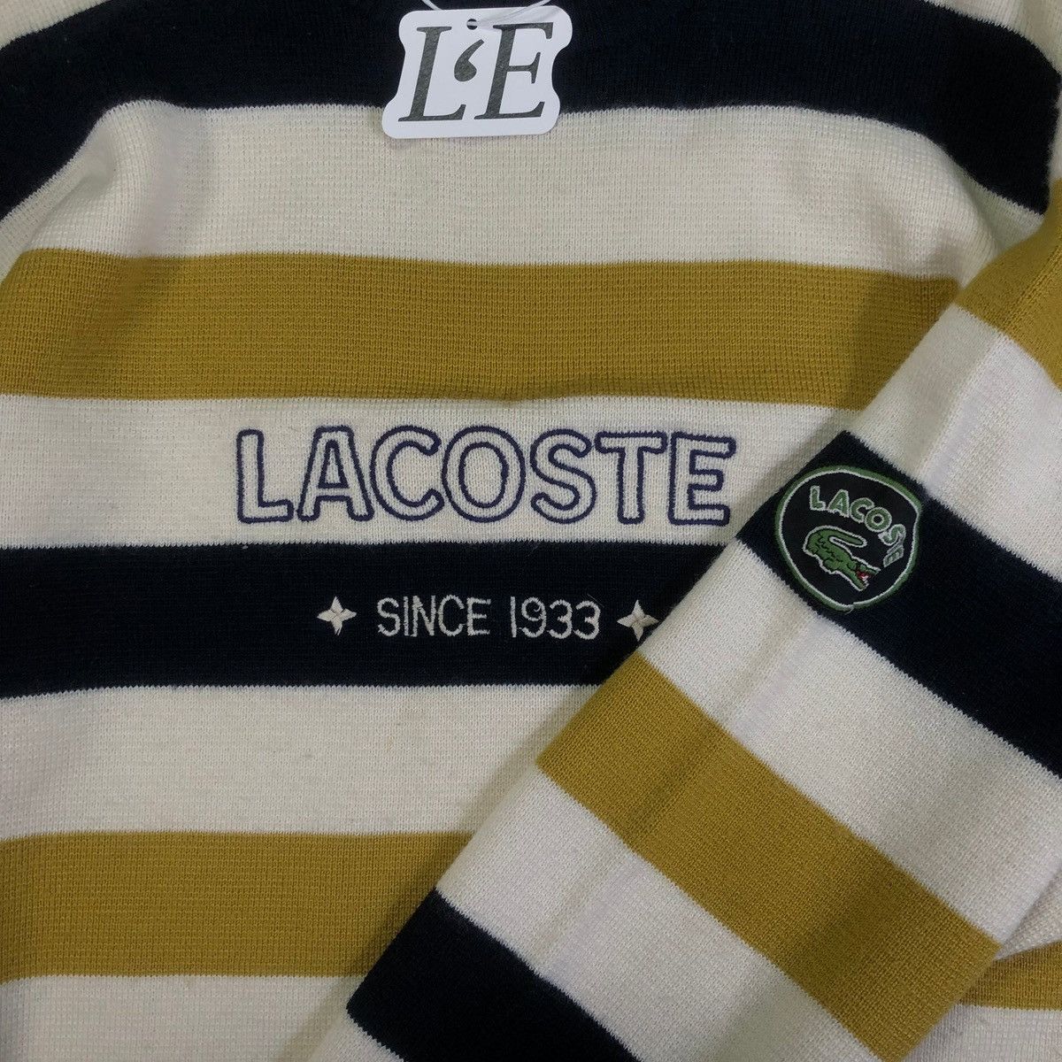 Lacoste Vintage Men’s Lacoste Sweater Size M Size US M / EU 48-50 / 2 - 3 Thumbnail