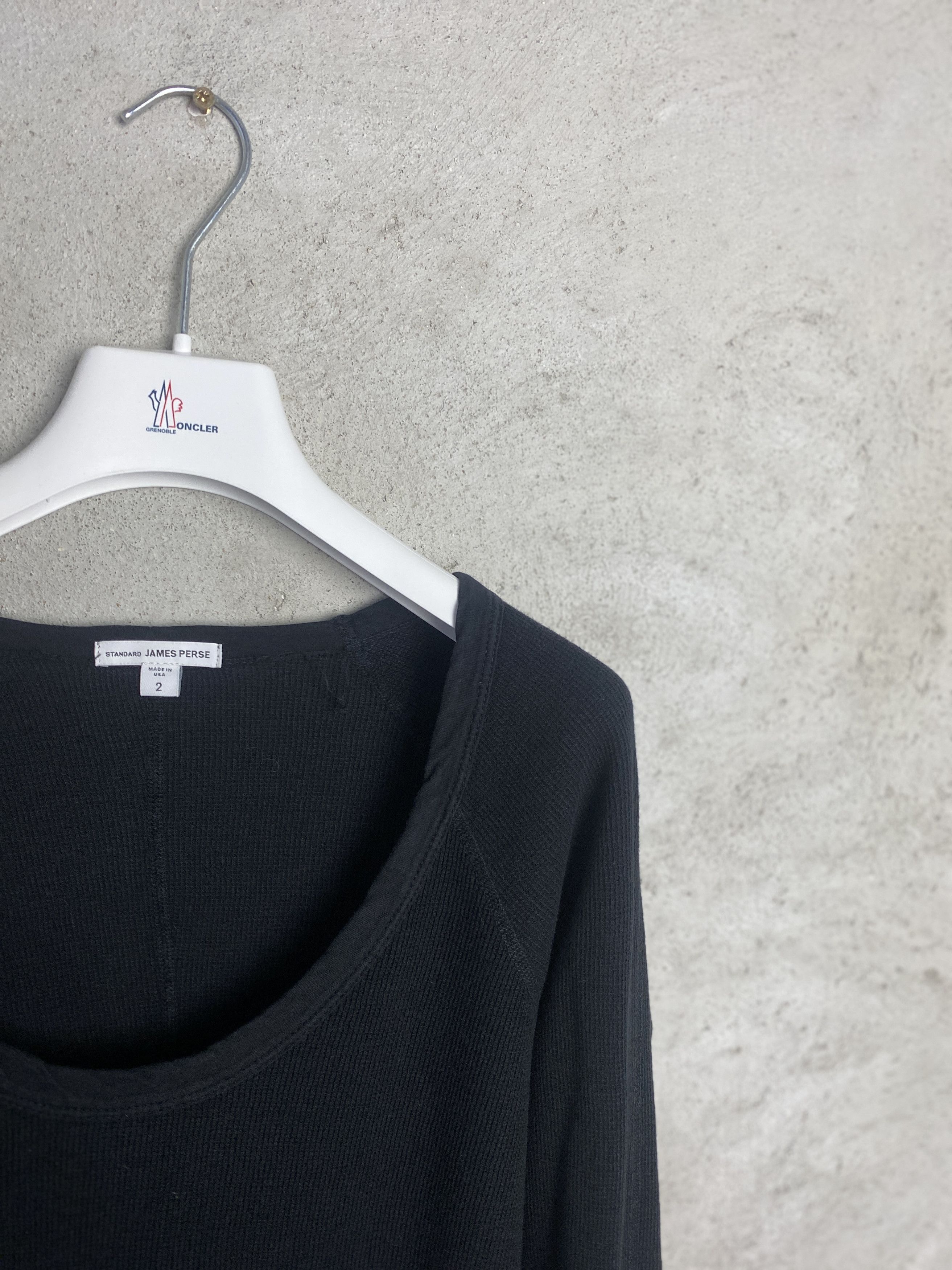 James Perse James Perse ribbed long sleeve t-shirt tee Size M / US 6-8 / IT 42-44 - 2 Thumbnail
