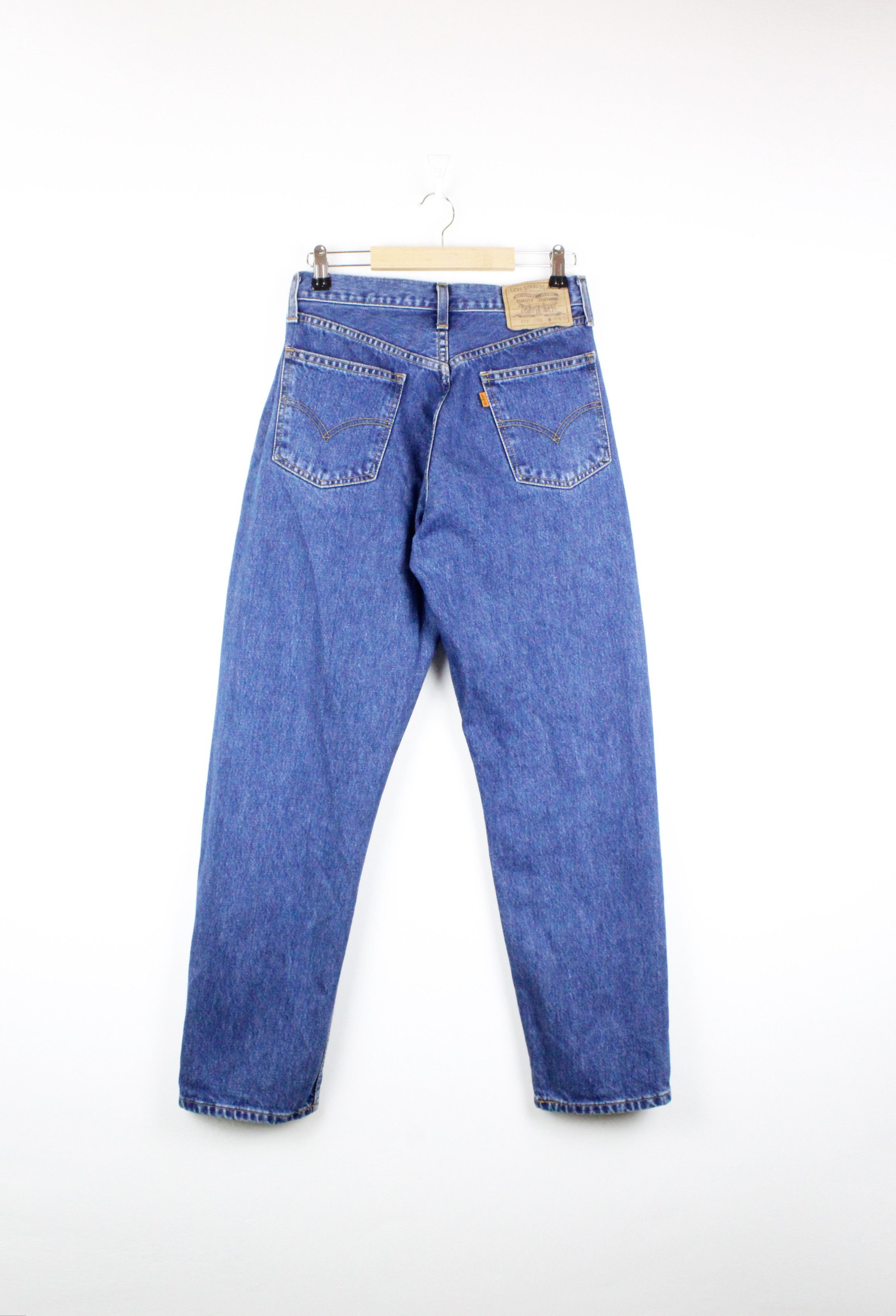 Levi's × Levi's Vintage Clothing × Vintage Vintage Levis 818 Orange Tag Logo Blue Jeans Denim Pants Size 34" / US 12 / IT 48 - 2 Thumbnail
