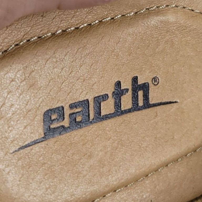 Other Earth Mendon Wide Leather Mules Sz 9D Brown Country Aged Dis Size US 9 / IT 39 - 2 Thumbnail