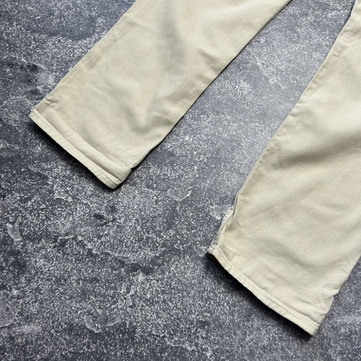 Levi's Vintage Clothing Vintage Levis 501xx Made In USA baggy Beige denim jeans Size US 34 / EU 50 - 6 Thumbnail