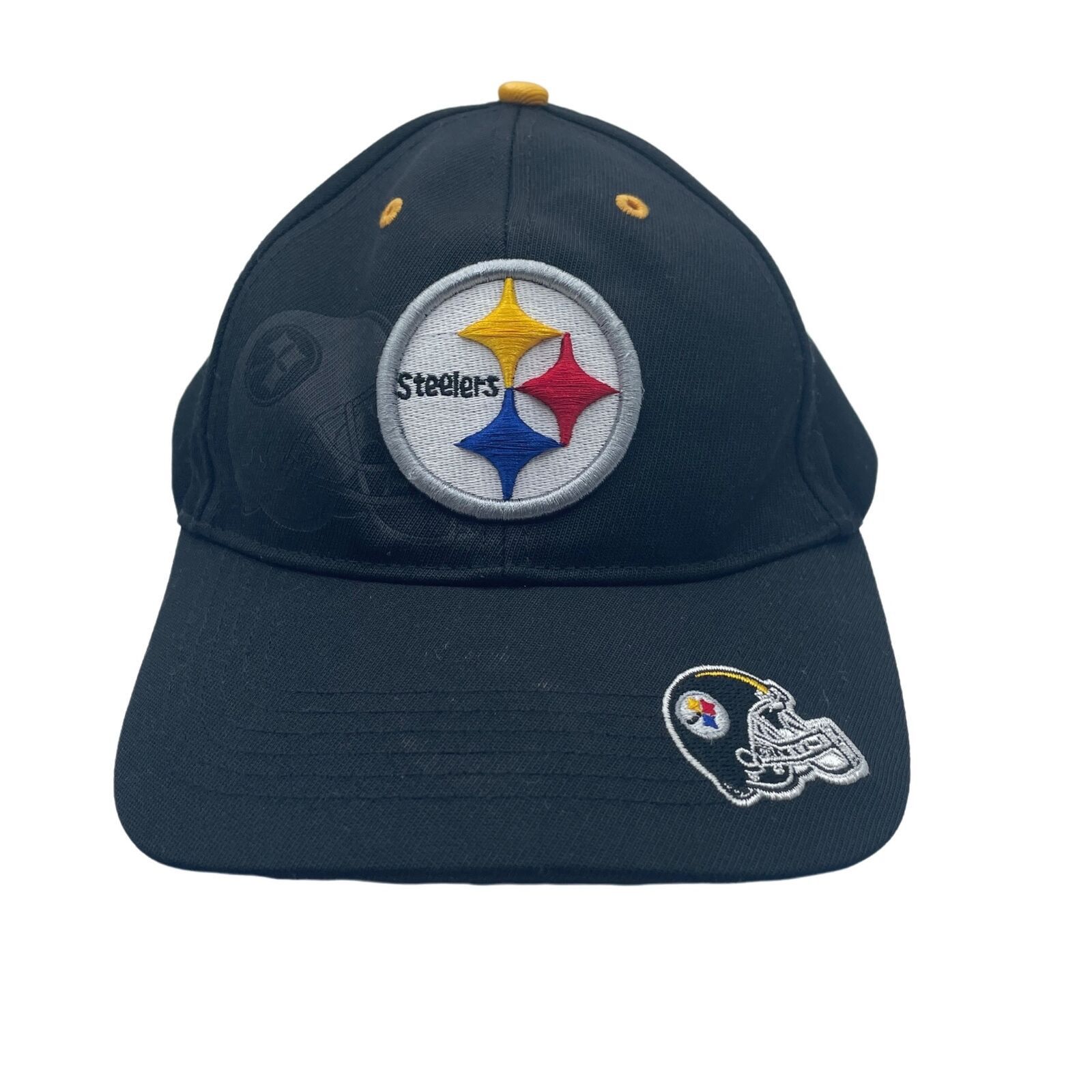 NFL Pittsburgh Steelers NFL Team Apparel Black Hat OS Mens Size ONE SIZE - 1 Thumbnail