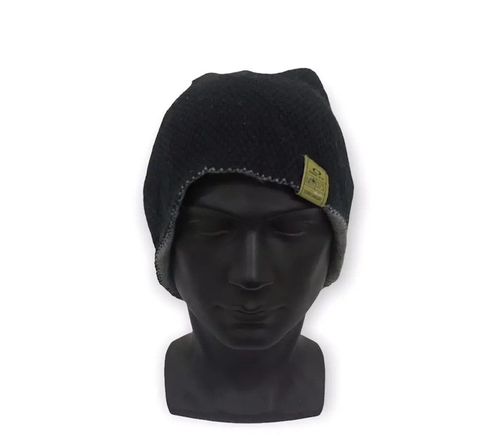 Oakley × Vintage Oakley Plain Beanie Hat Size ONE SIZE - 2 Thumbnail