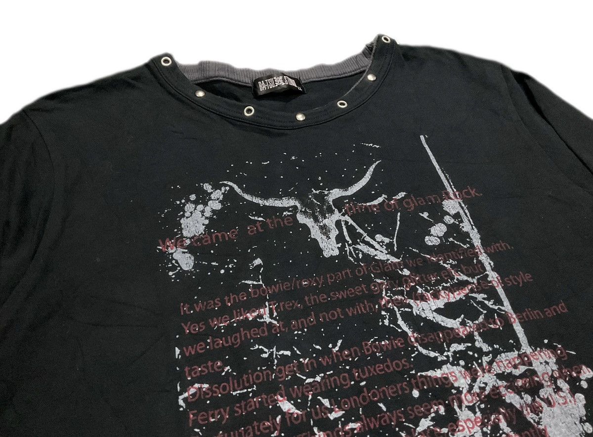 If Six Was Nine × Japanese Brand × Seditionaries 🔥 Y2K Batsu Studio Poem LS Shirt Gothic Punk Lgb Style Size US L / EU 52-54 / 3 - 3 Thumbnail