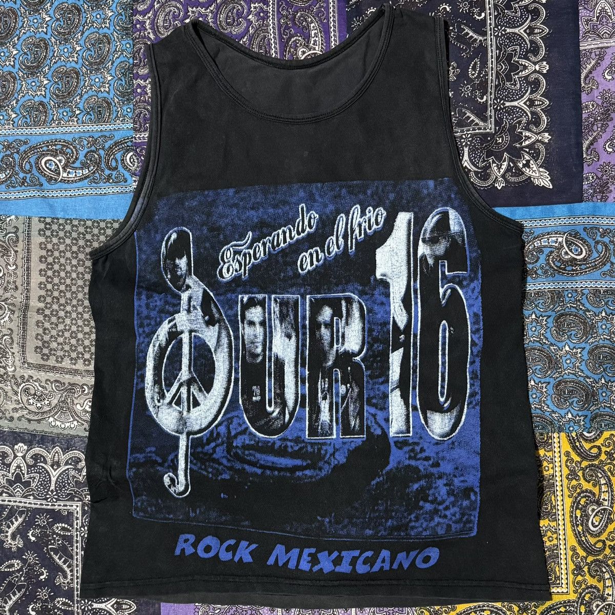 Vintage Sur 16 mexican rocktee Size US M / EU 48-50 / 2 - 1 Thumbnail