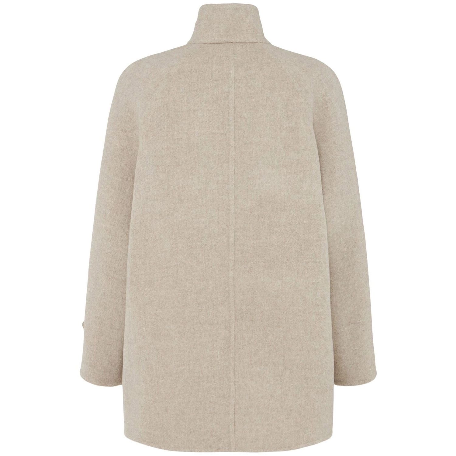 BRUNELLO CUCINELLI Women's Beige Wool Coat New & Authentic (