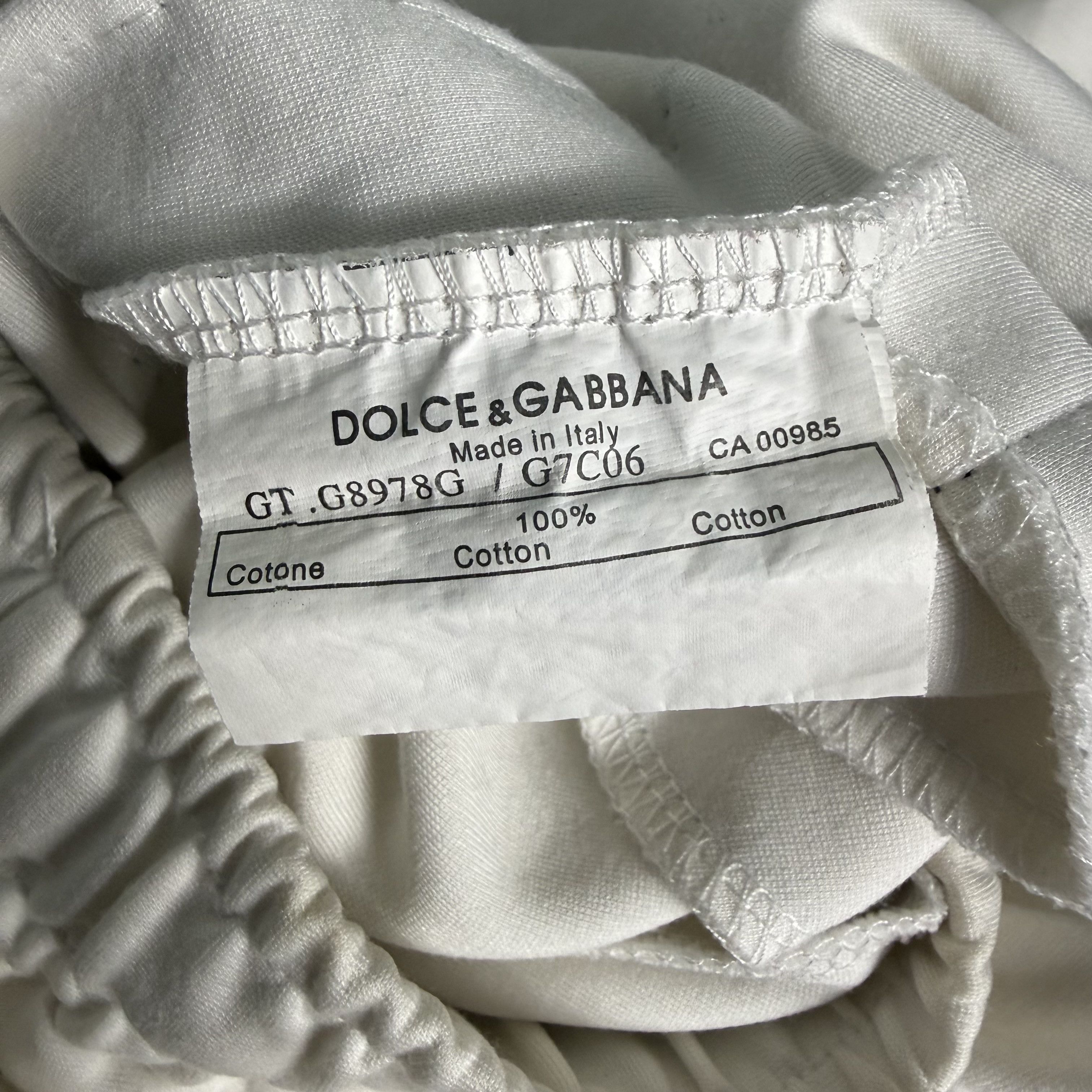 Dolce & Gabbana 🔥RARE🔥Dolce & Gabbana D&G Side Tape Joggers Pant Size 30" / US 8 / IT 44 - 12 Thumbnail