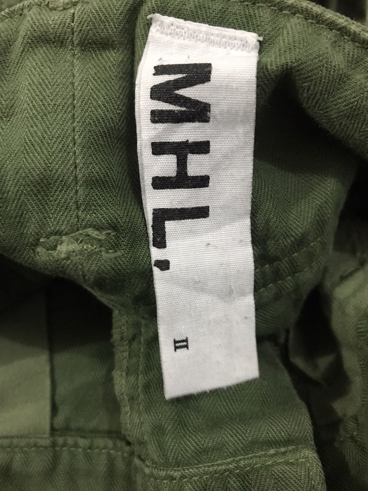 Margaret Howell MHL. Green Army Poplin Size US 30 / EU 46 - 10 Thumbnail