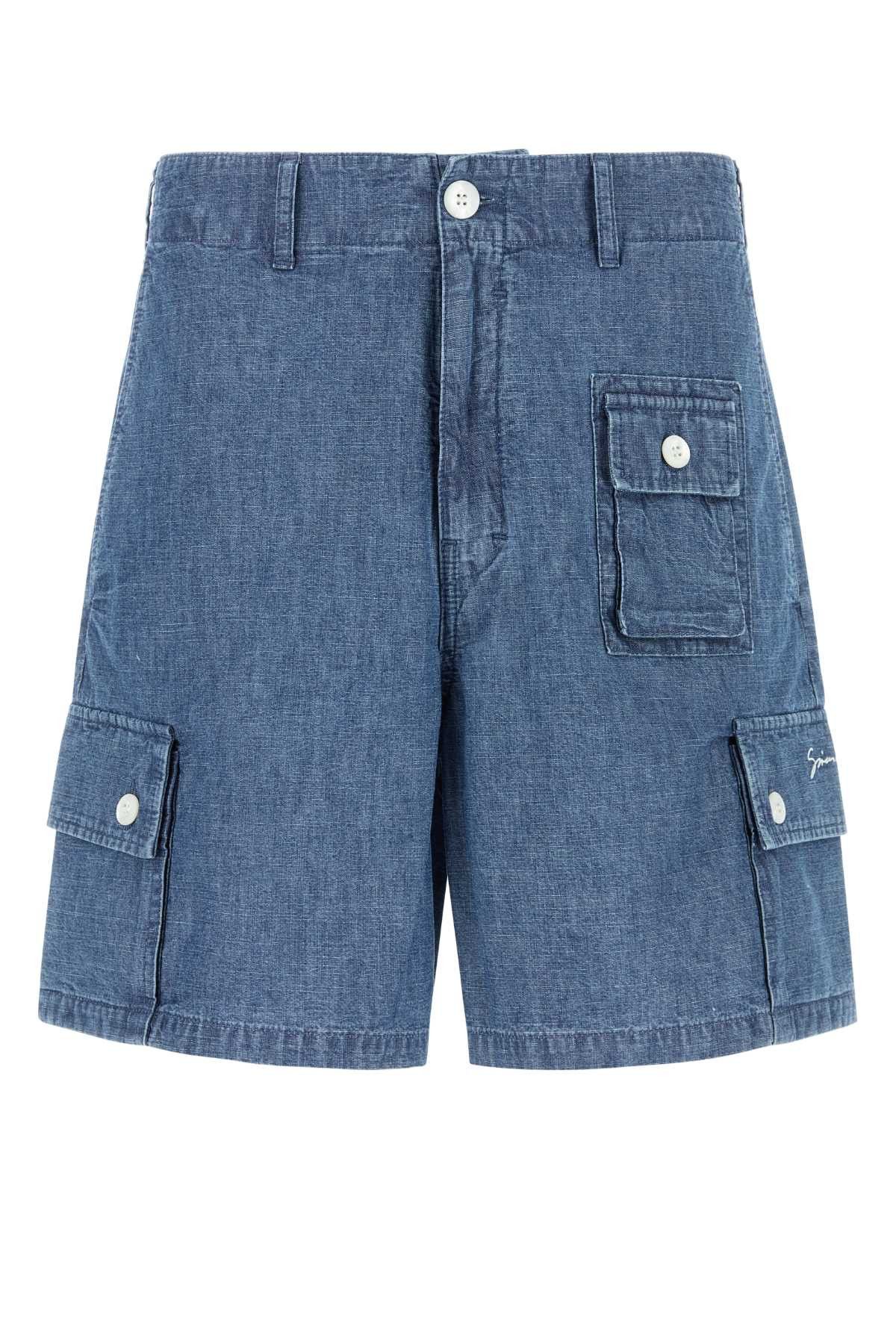 Givenchy Denim Bermuda Shorts Size US 34 / EU 50 - 1 Thumbnail