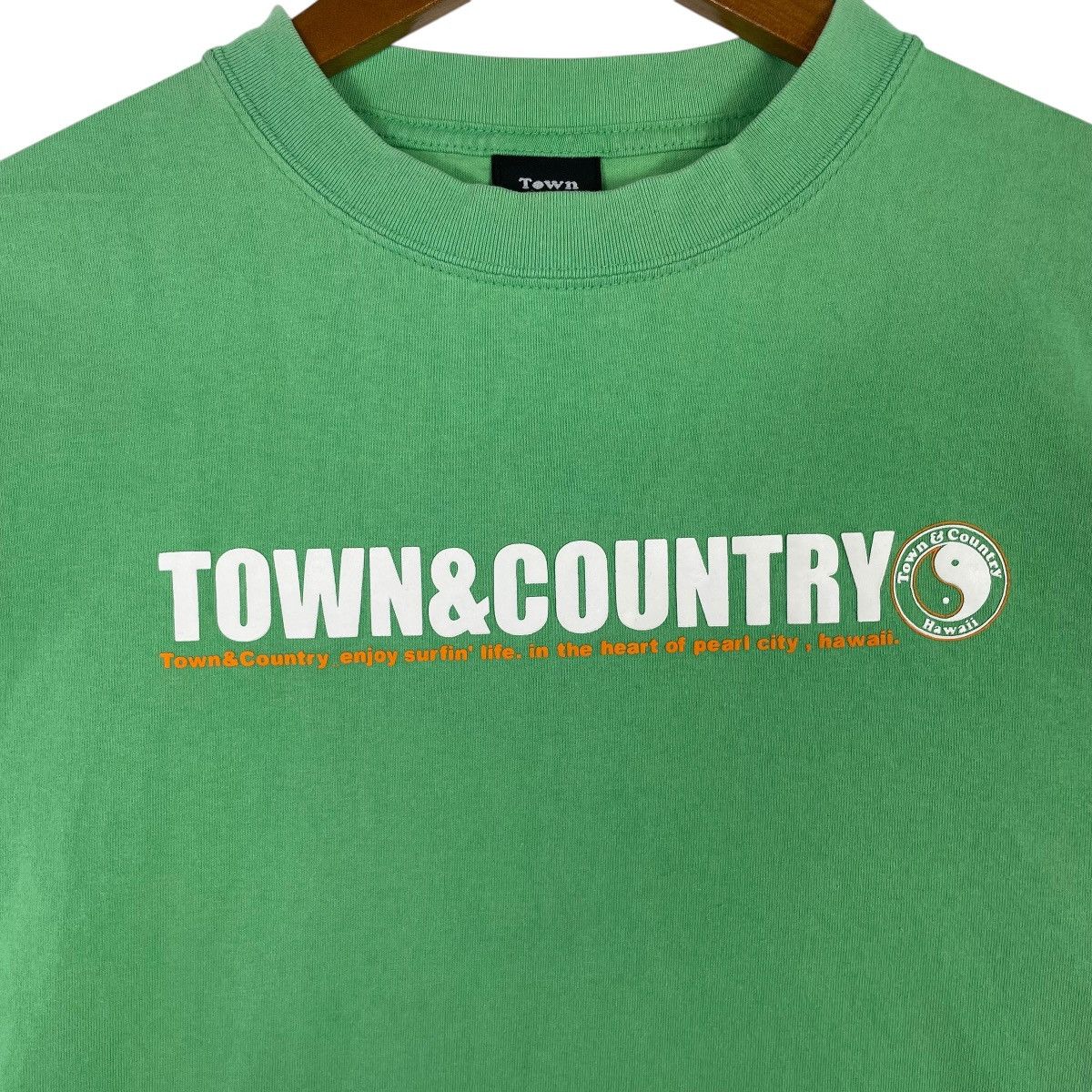 Vintage Vintage Town And Country Surfing Long Sleeve Shirt Size US M / EU 48-50 / 2 - 5 Thumbnail