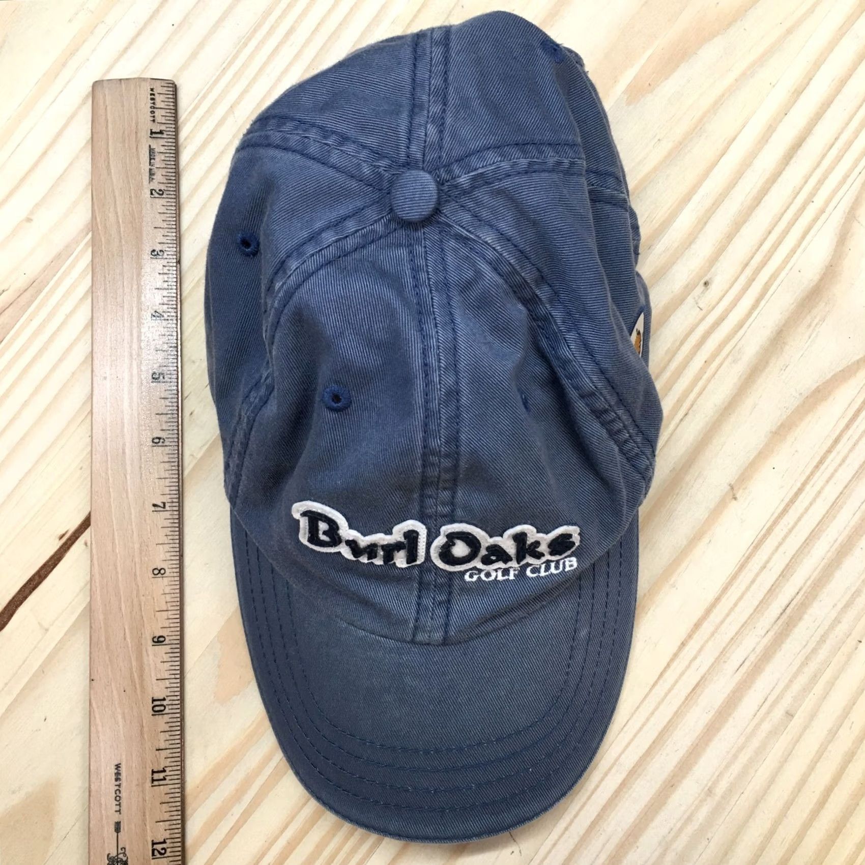 Good American American Dry Goods Burl Oaks Golf Club Baseball Cap Hat Mens One Size Blue Cotton Canvas Adjustable Lightweight Size ONE SIZE - 3 Thumbnail
