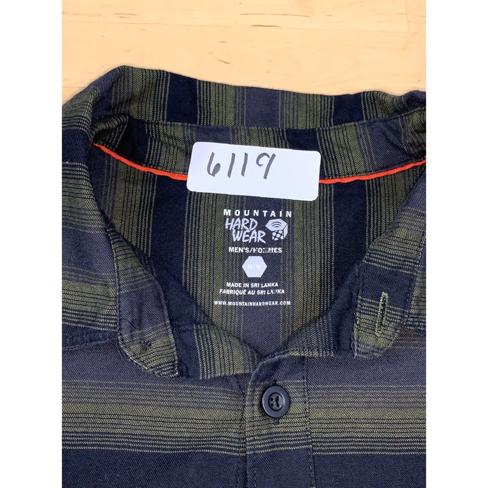 Mountain Hardwear Mountain Hardwear Button Up Shirt M Striped Long Sleeve Casual Outdoor #6119 Size US M / EU 48-50 / 2 - 3 Thumbnail