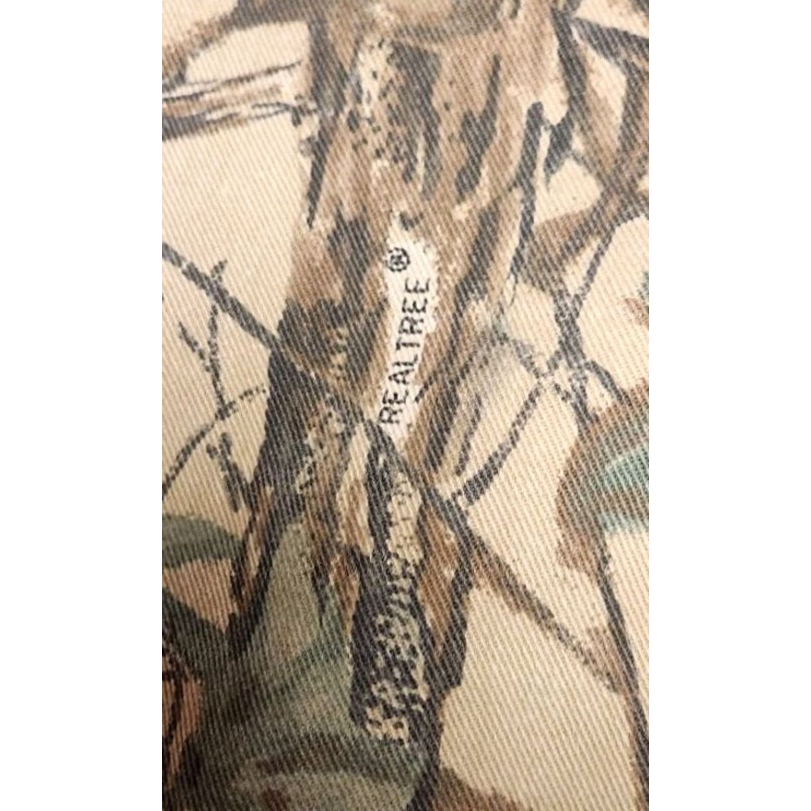 Vintage VINTAGE Cabela's Realtree Camo Hunting Pants Men 34 (32x30) Insulated Lined Camouflage Dress/Chino Style Casual, Workwear Mens Pants Size US 34 / EU 50 - 5 Thumbnail
