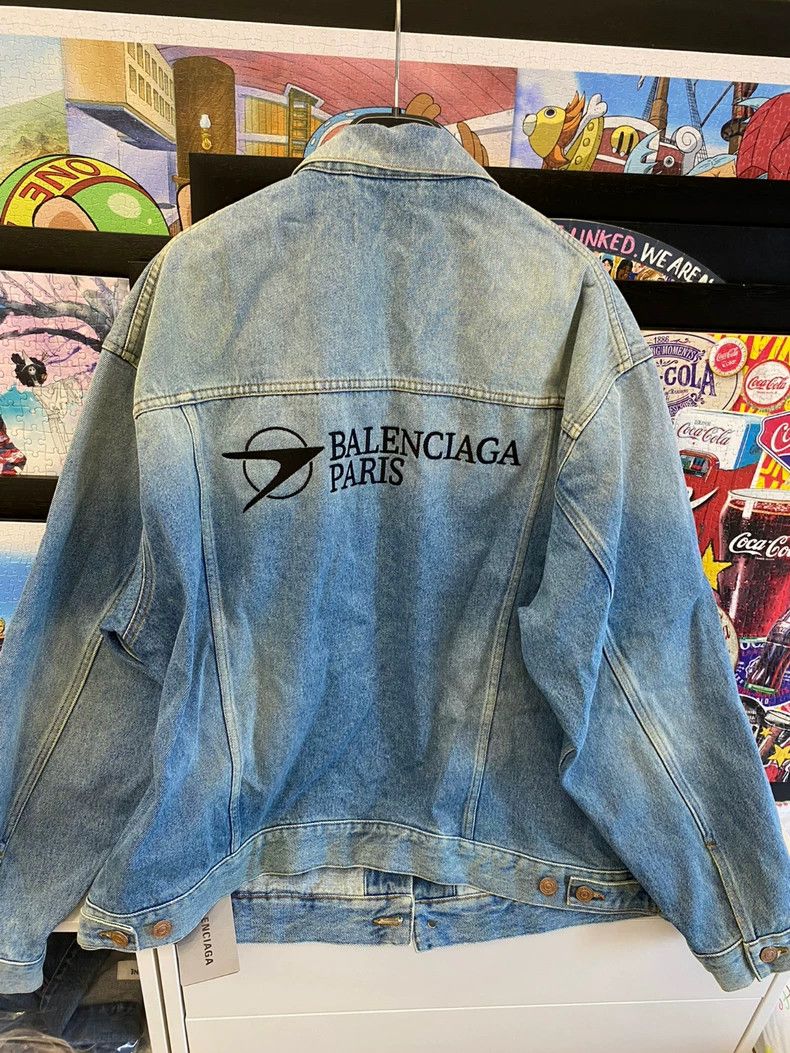 Balenciaga Balenciaga Retro washed denim jacket Size US XS / EU 42 / 0 - 2 Thumbnail