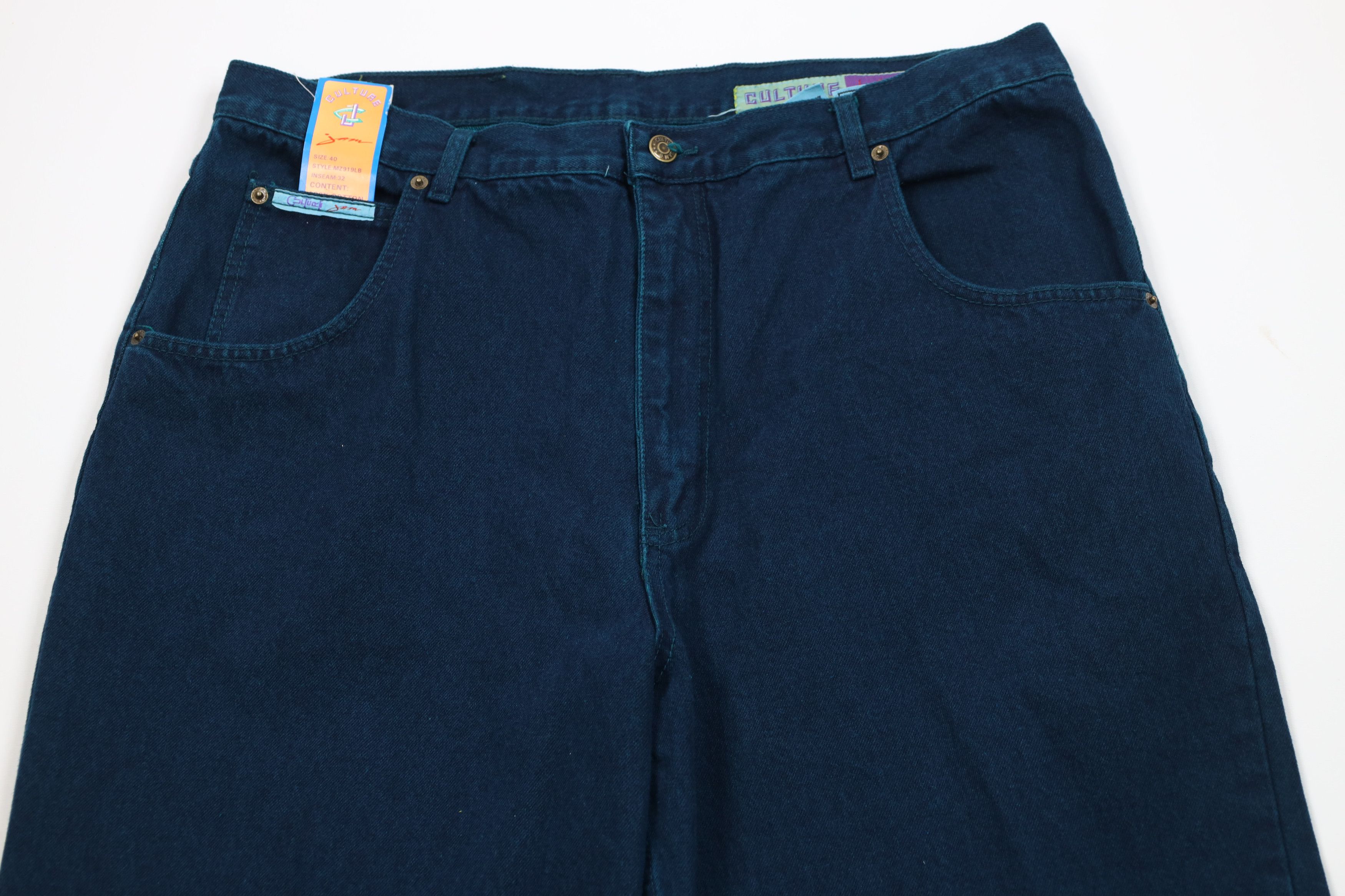 Vintage Deadstock Vintage 90s Streetwear Overdye Skateboard Jeans Size US 40 / EU 56 - 2 Thumbnail