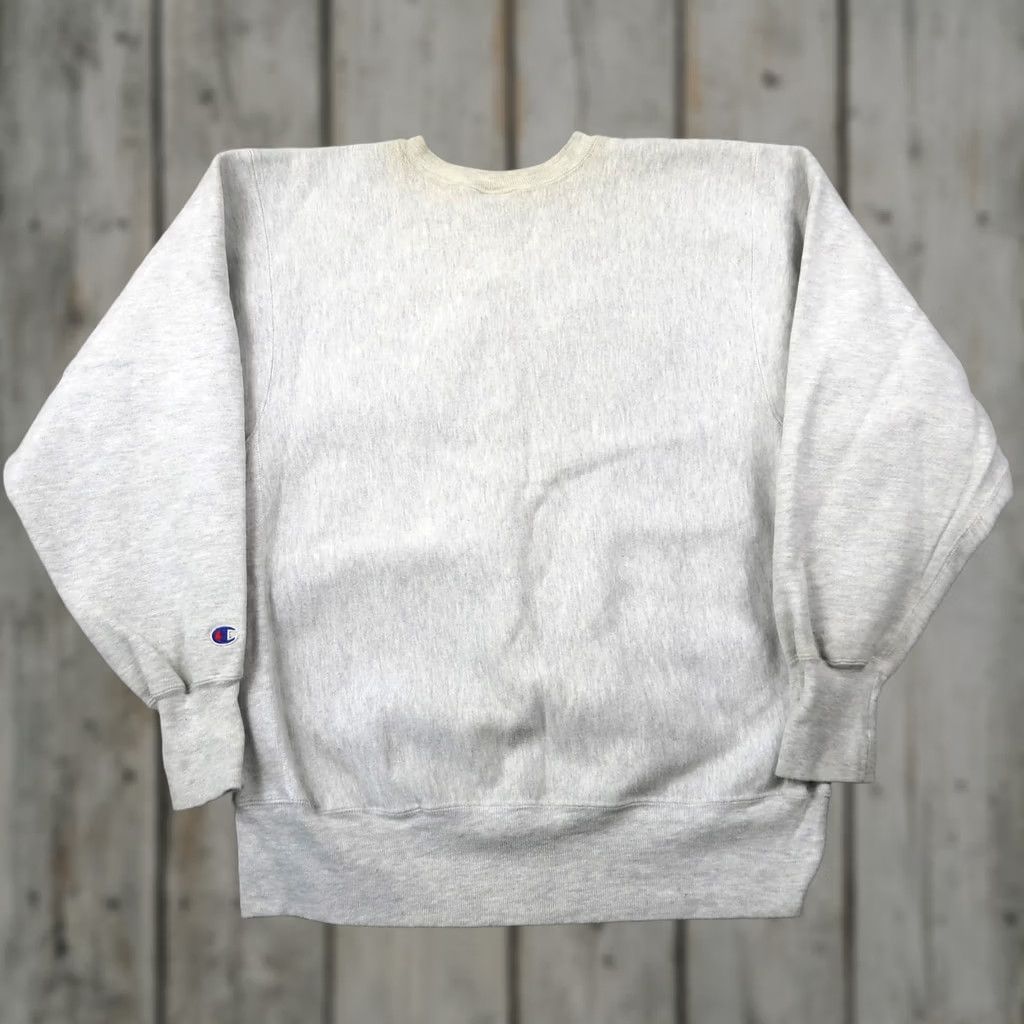 Champion VINTAGE Champion Reverse Weave Tufts University Crewneck Sweatshirt L Gray Mens Size US L / EU 52-54 / 3 - 1 Thumbnail