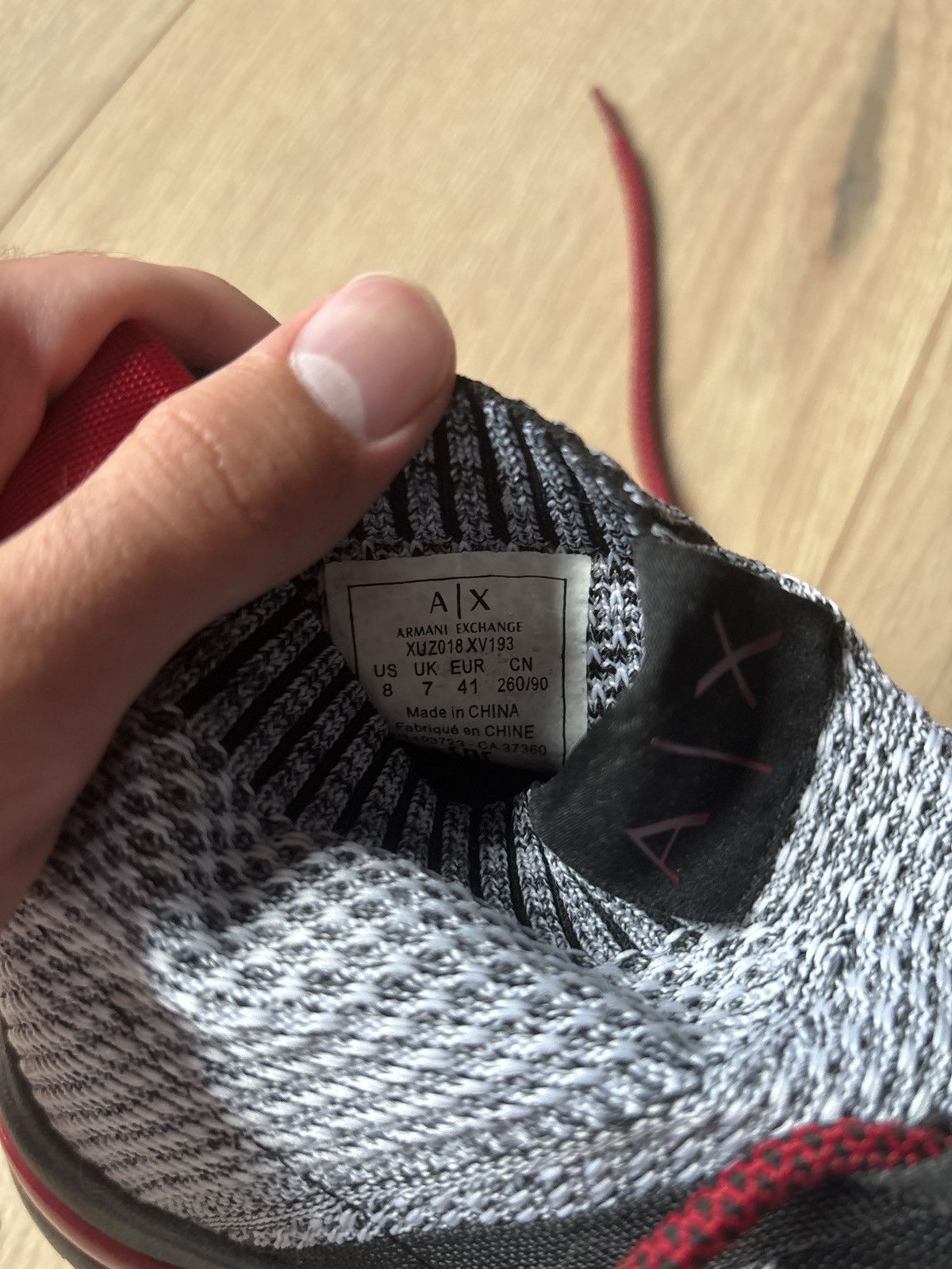 Armani Armani High Top Sneakers Size US 8 / EU 41 - 7 Thumbnail