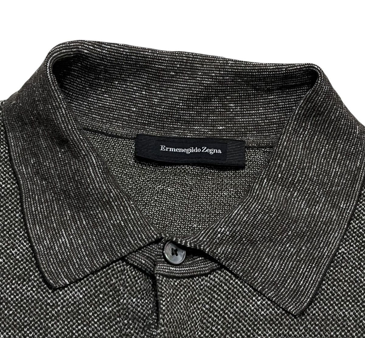 Ermenegildo Zegna Ermenegildo Zegna Cashmere knit polo Size US L / EU 52-54 / 3 - 4 Thumbnail