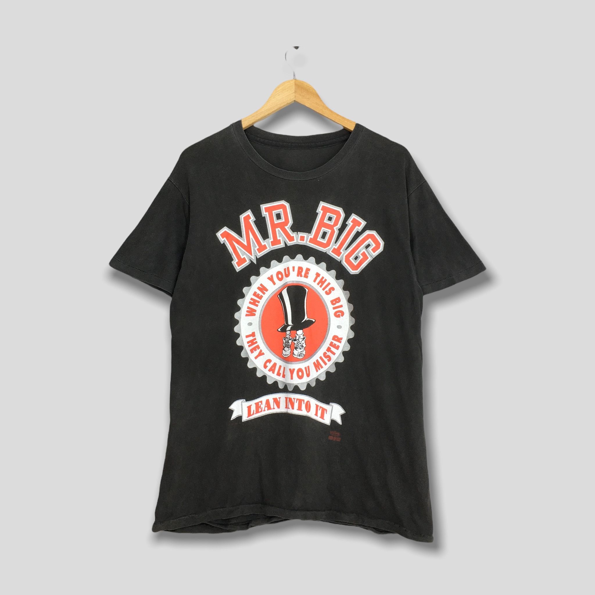 Band Tees Vintage MR BIG Band Lean Into It Tshirt Small Size US S / EU 44-46 / 1 - 1 Thumbnail