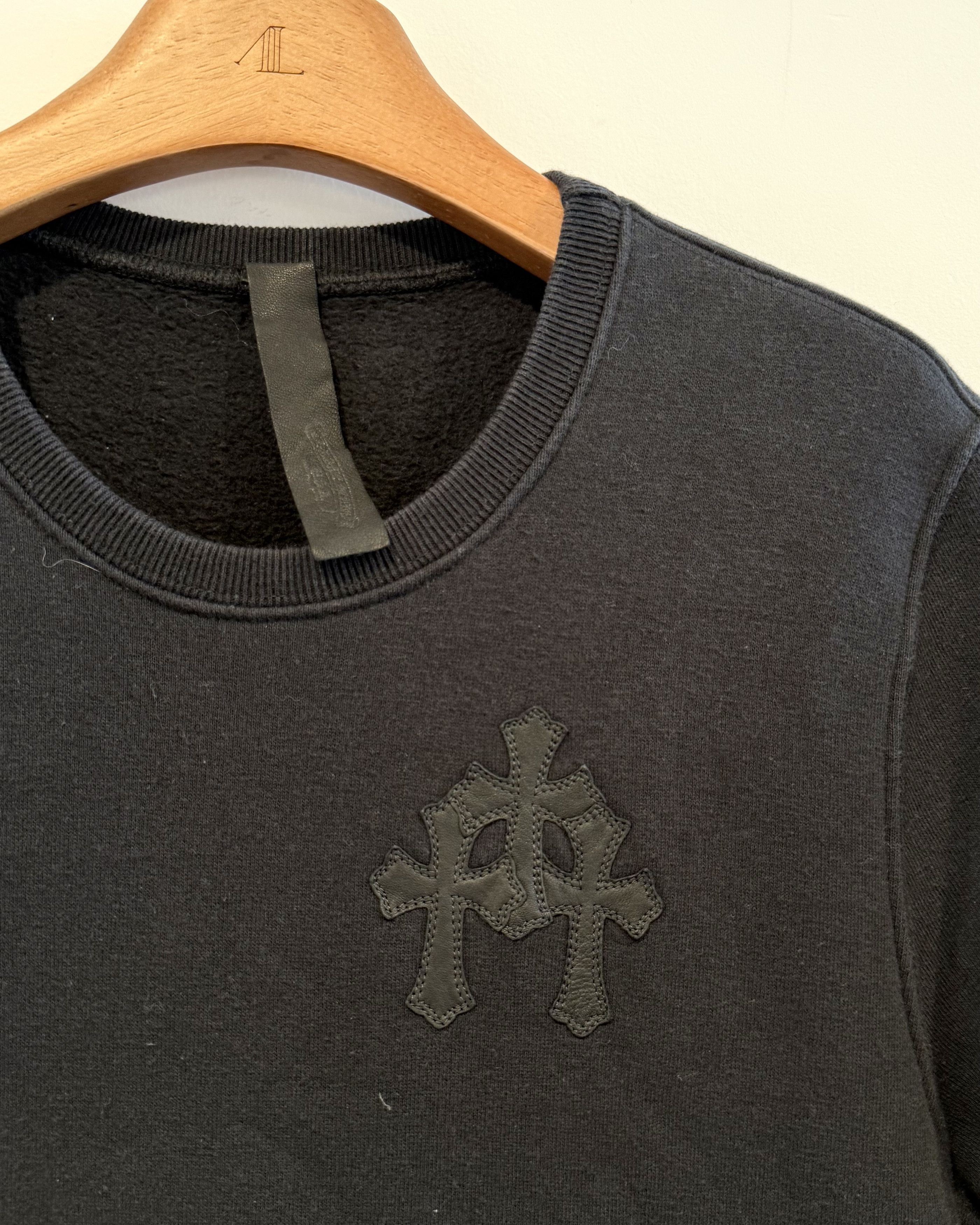 Chrome Hearts Chrome Hearts Triple Cross Patched T shirt Size US M / EU 48-50 / 2 - 3 Thumbnail