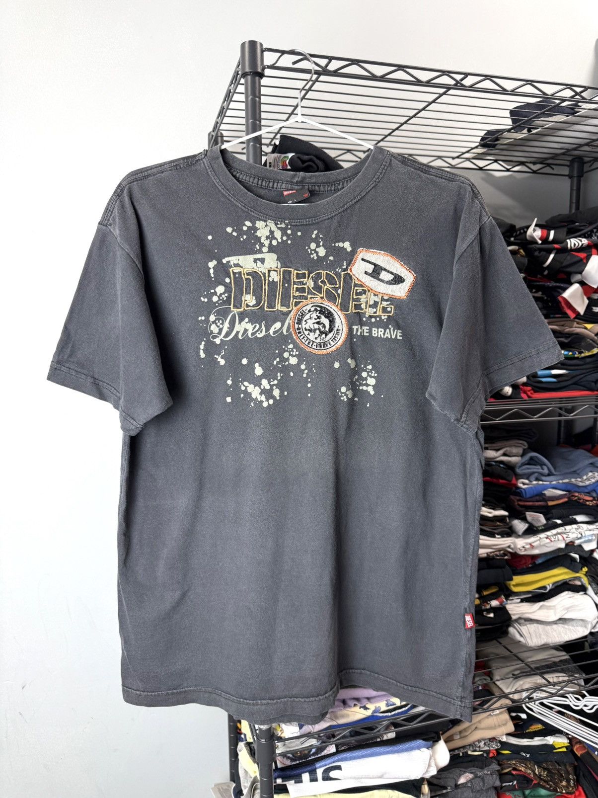 Diesel Vintage Diesel Archive T Shirt Y2K Size US L / EU 52-54 / 3 - 1 Thumbnail