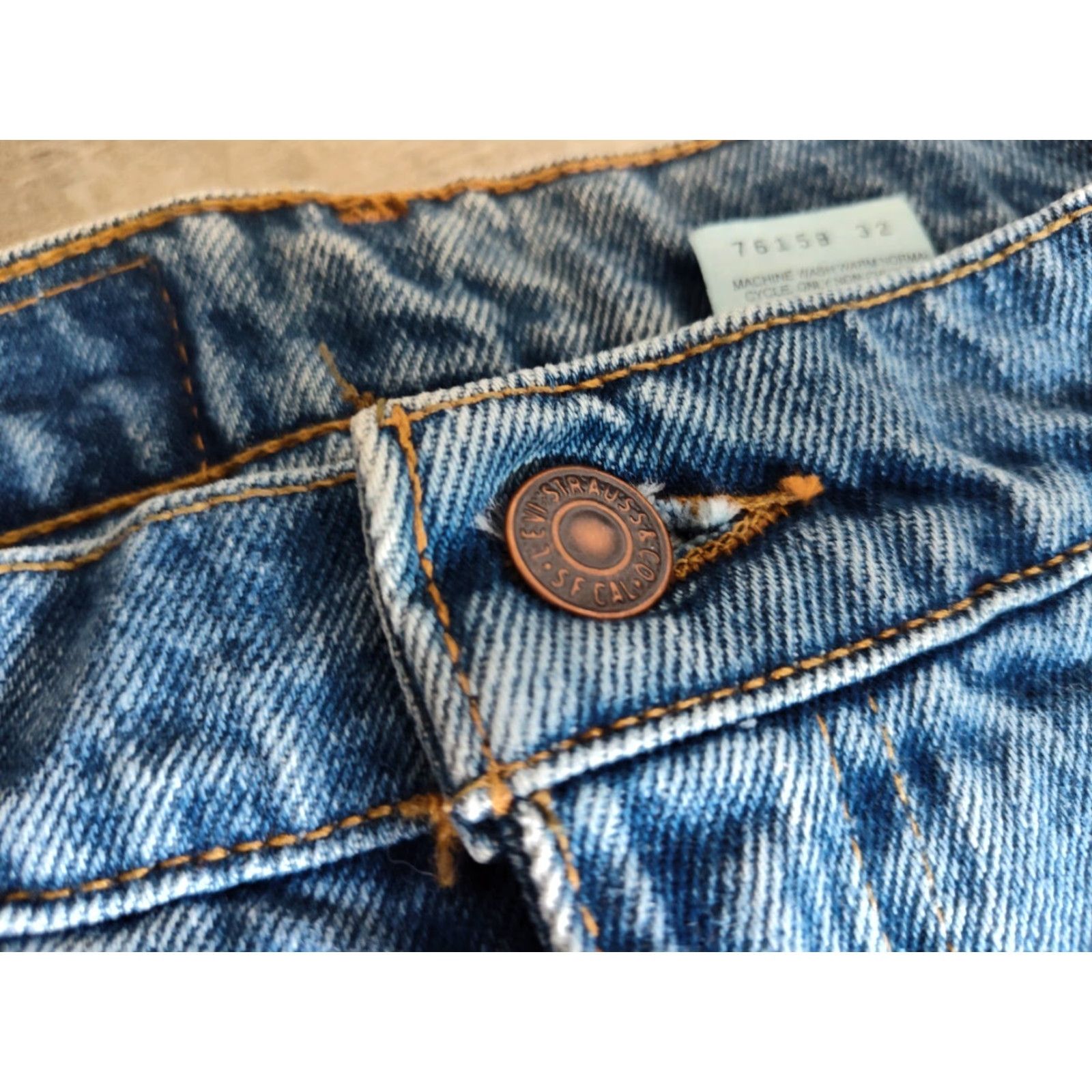 Levi's Vintage Levi's 505 Jeans Men’s 42x27 Regular Fit Straight Leg Made in USA Denim Mens Size US 42 / EU 58 - 6 Thumbnail