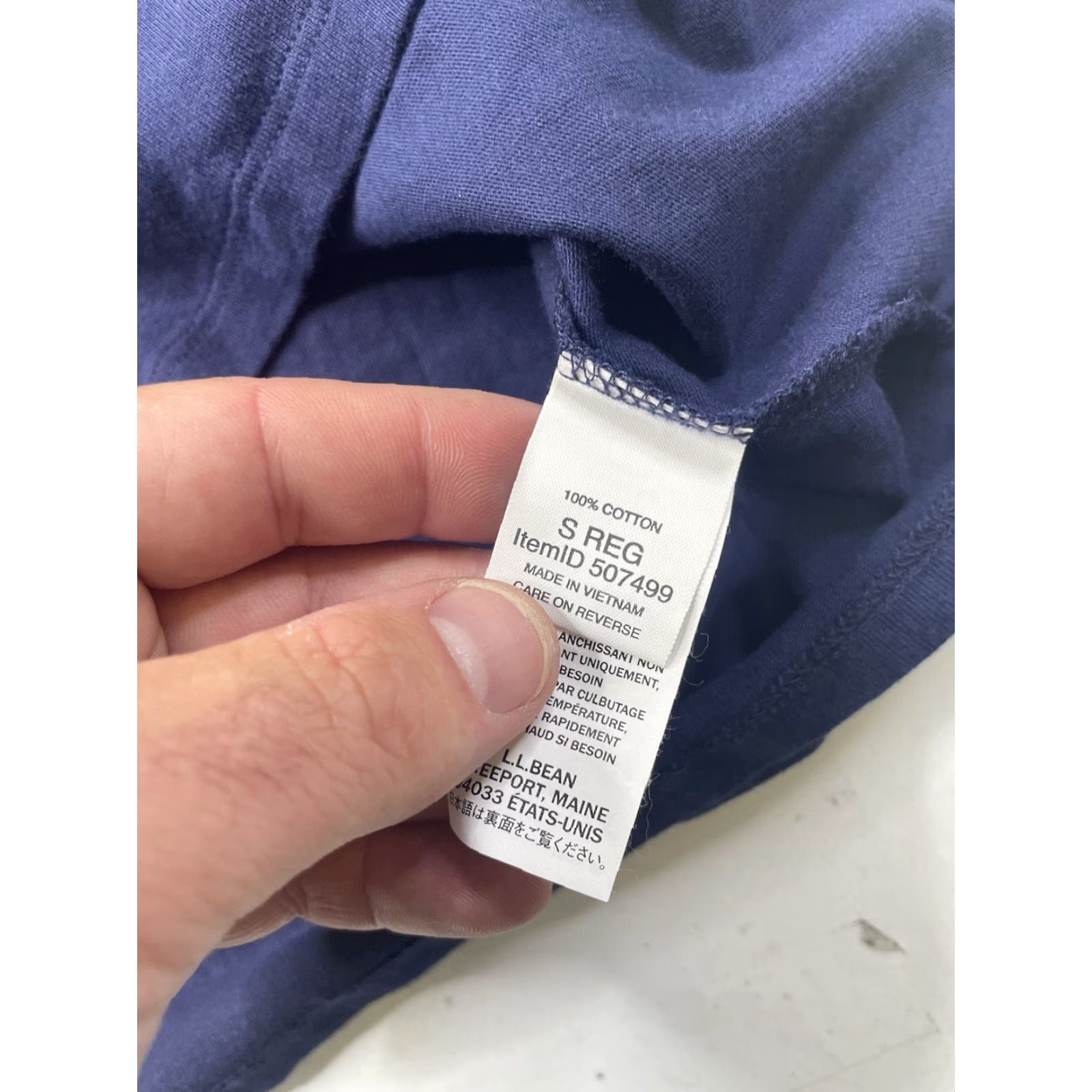 Vintage NWT L.L. Bean Womens Pajama Top Shirt Long Sleeve The Way Life Should Be SMALL Size S Blue Size S / US 4 / IT 40 - 6 Thumbnail