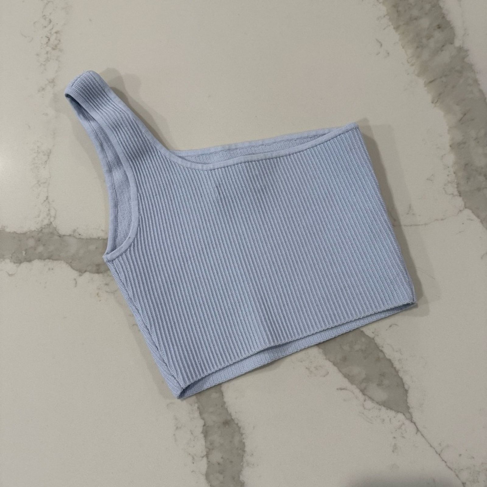 Aritzia Babaton Aritzia Sculpt Knit One Shoulder Tank Womens Small Size S / US 4 / IT 40 - 10 Thumbnail