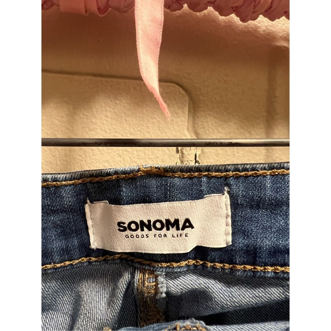 Sonoma Sonoma Blue Skinny Jeans Woman’s Size 16S Size 38" / US 16 / IT 52 - 6 Thumbnail