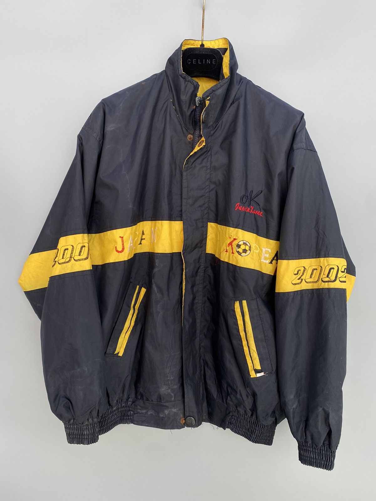Vintage Rare! 2002 Korea- Japan FIFA World Cup Reversible Jacket Size US M / EU 48-50 / 2 - 2 Thumbnail