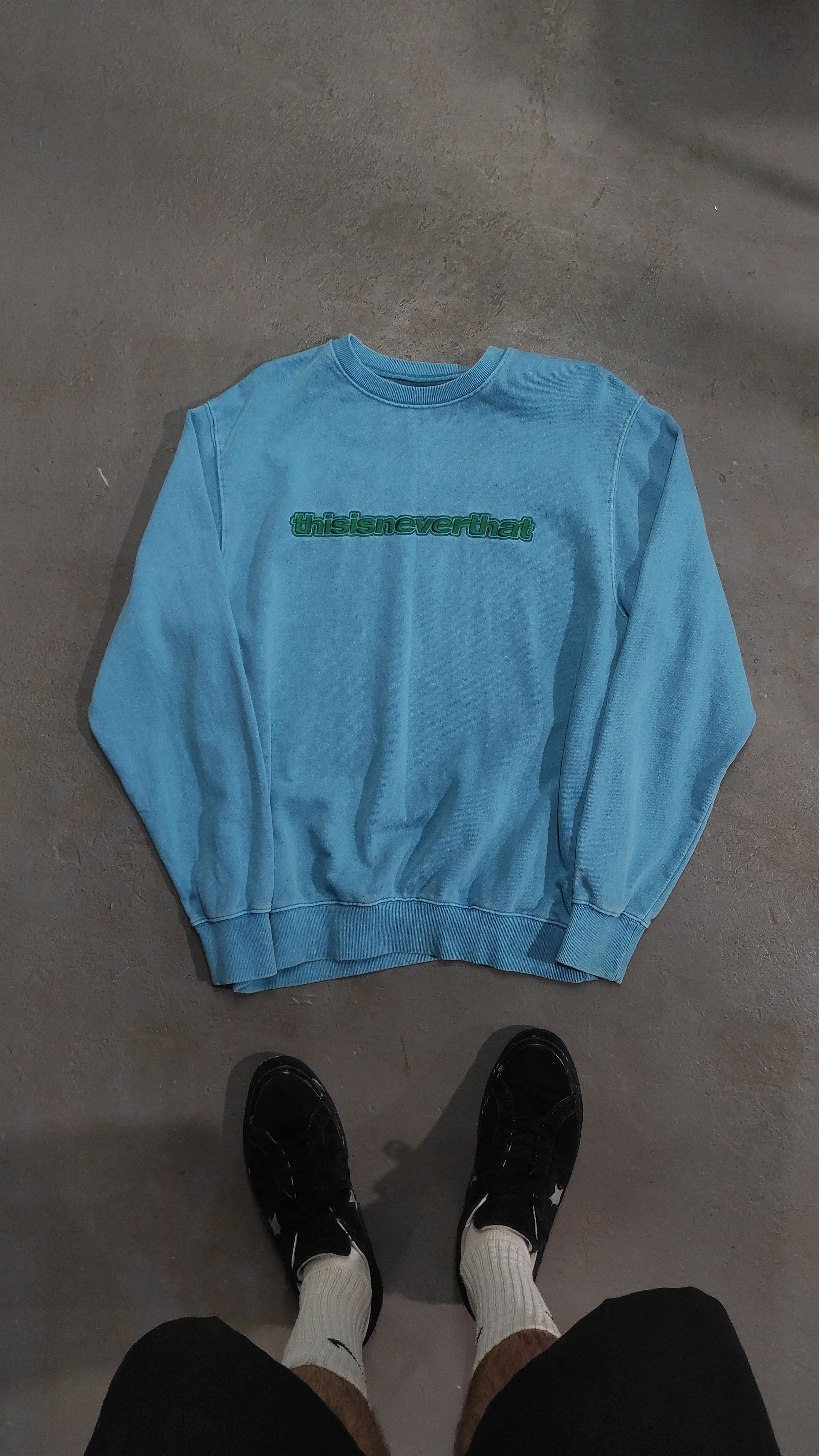 thisisneverthat Thisisneverthat Sweatshirt Garment Dyed Size US L / EU 52-54 / 3 - 1 Thumbnail