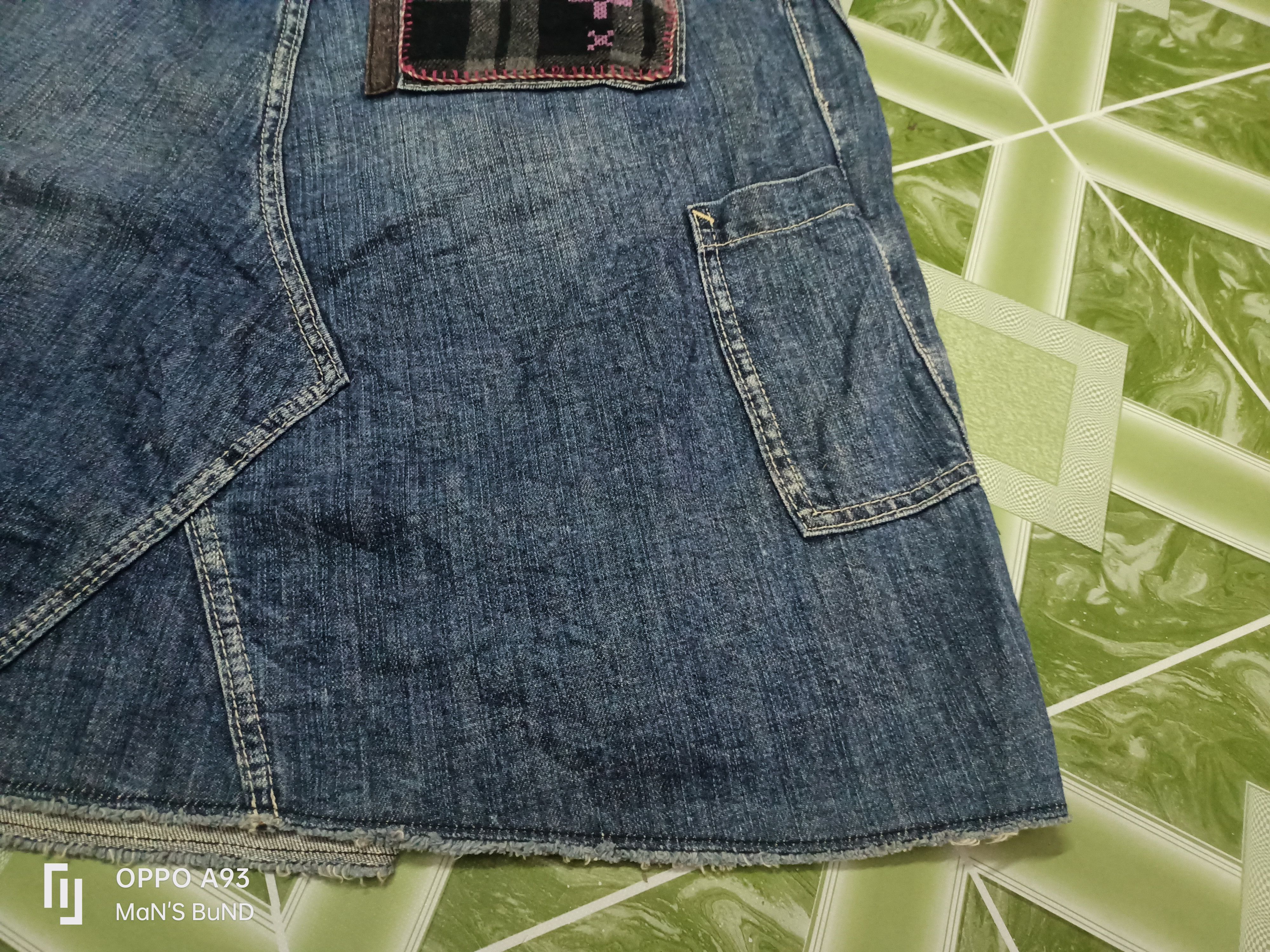 Japanese Brand × Vintage Vintage ANTGAUGE Skirt Denim Size 31" - 9 Thumbnail