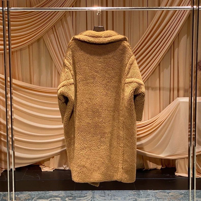 Max Mara Max Mara Hot Brown Long Teddy Coat Size XS / US 0-2 / IT 36-38 - 2 Thumbnail