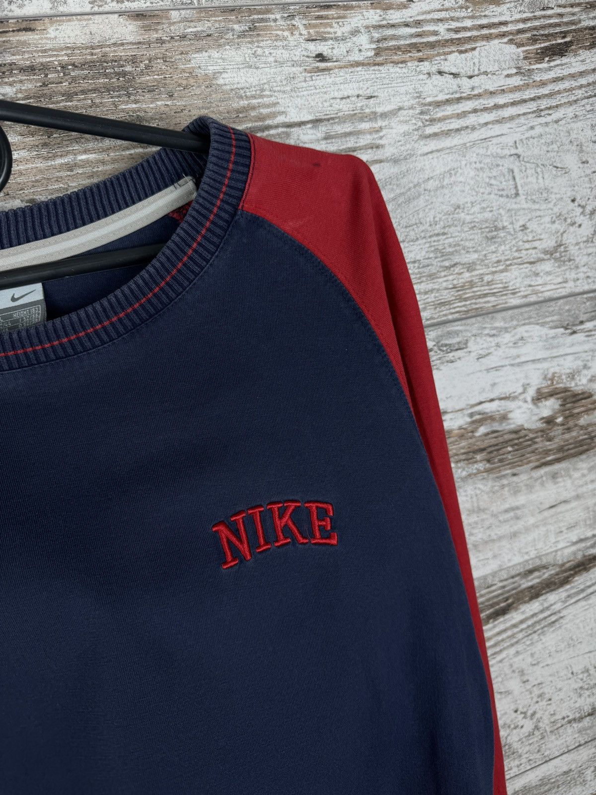 Nike × Vintage Mens Vintage Nike longsleeve T-shirt sweatshirt Size US L / EU 52-54 / 3 - 6 Thumbnail
