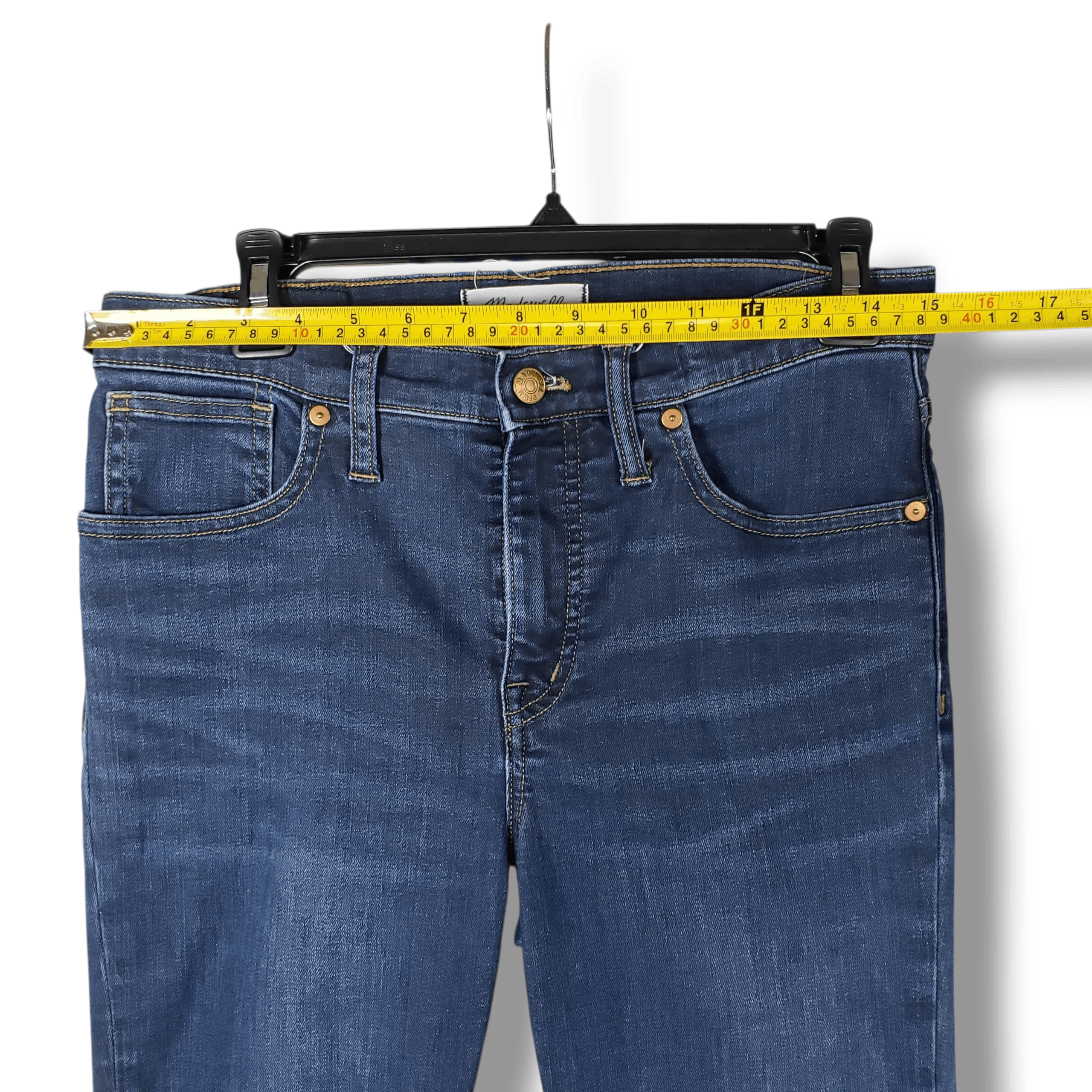 Madewell Madewell 28" High-Rise Skinny Jeans Classic Denim Y2K Size 28" / US 6 / IT 42 - 6 Thumbnail