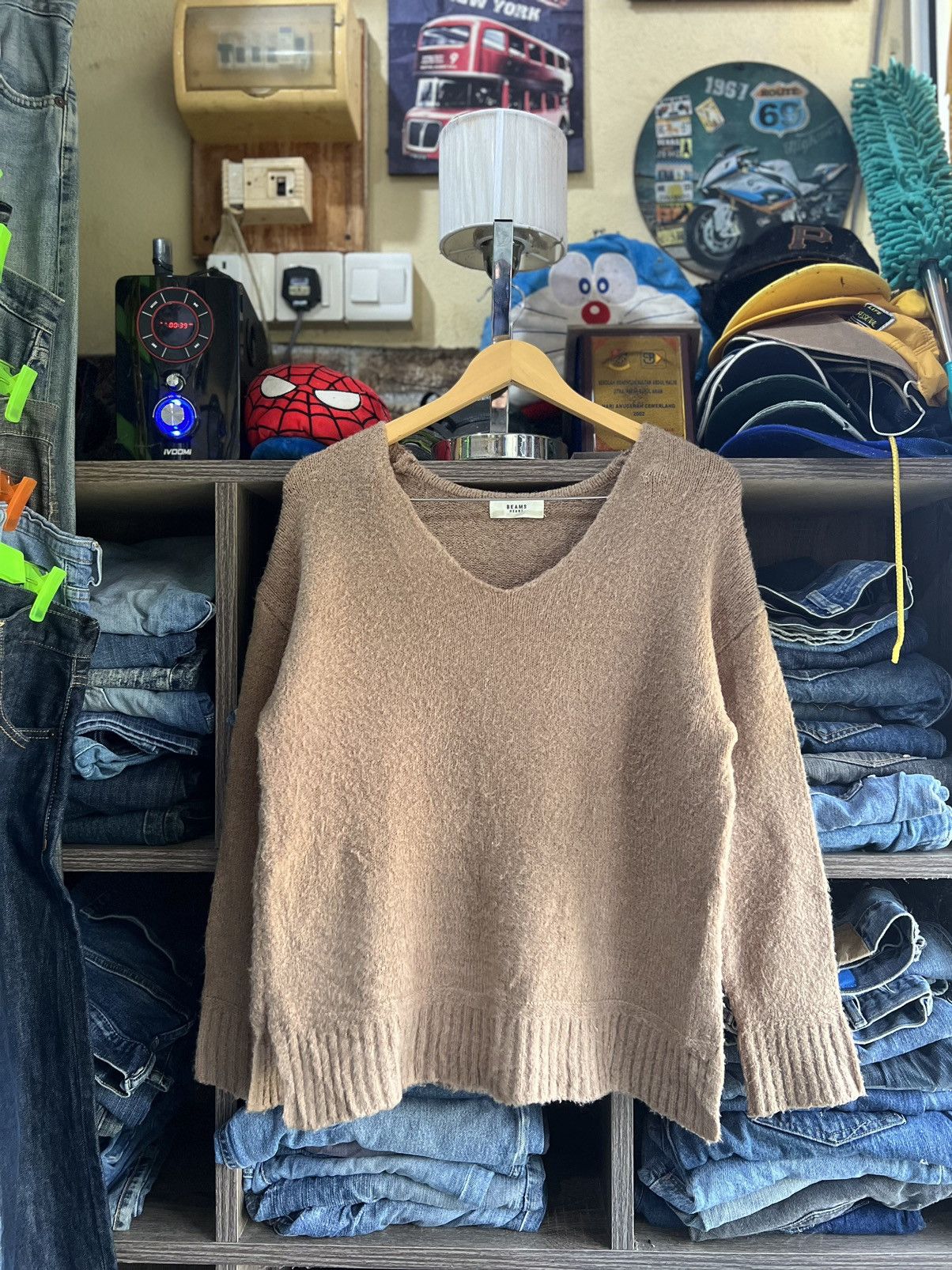 Beams Plus 🔥Beams Plus Knit Sweatshirt Size M / US 6-8 / IT 42-44 - 1 Thumbnail