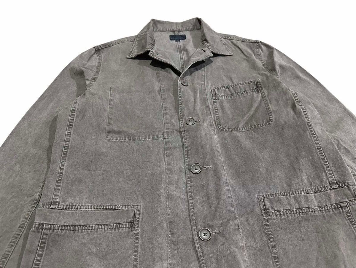 Japanese Brand × Vintage 🔥Vintage Japanese Marlond Utility Work Jacket 3 Pockets Size US L / EU 52-54 / 3 - 2 Thumbnail