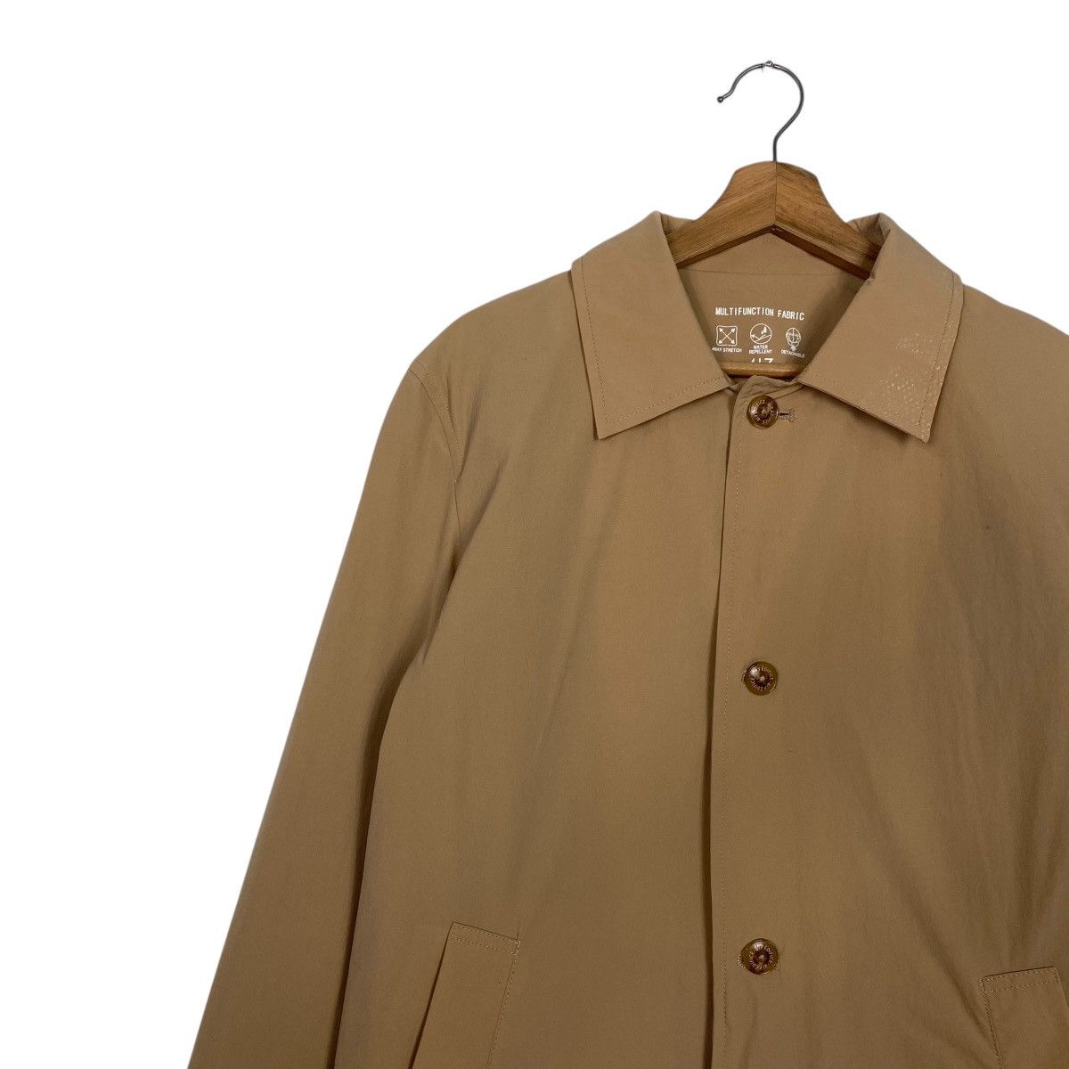 Edifice Japan × Japanese Brand Edifice water repellent overcoat jacket Size US S / EU 44-46 / 1 - 6 Thumbnail