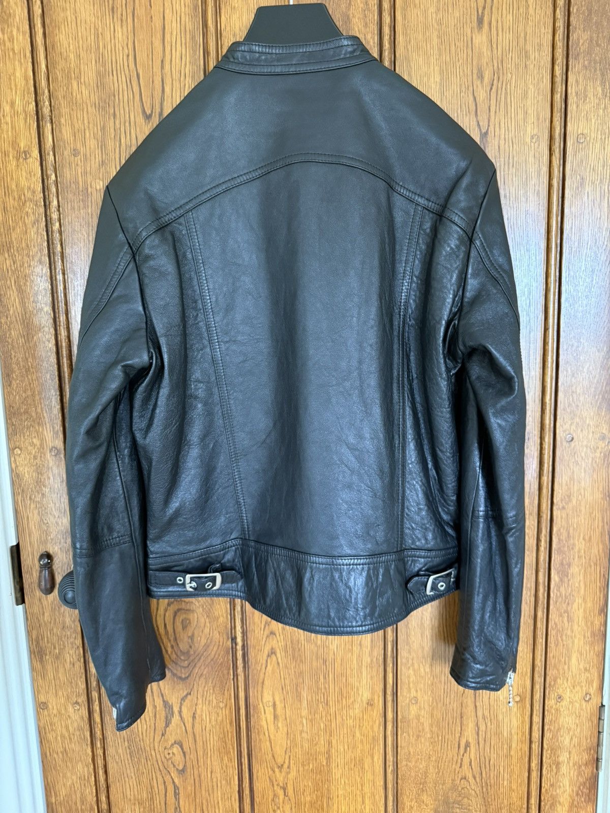 Celine $5.7k FW24 Celine Cafe Racer blouson leather jacket Hedi 52 Size US L / EU 52-54 / 3 - 18 Thumbnail
