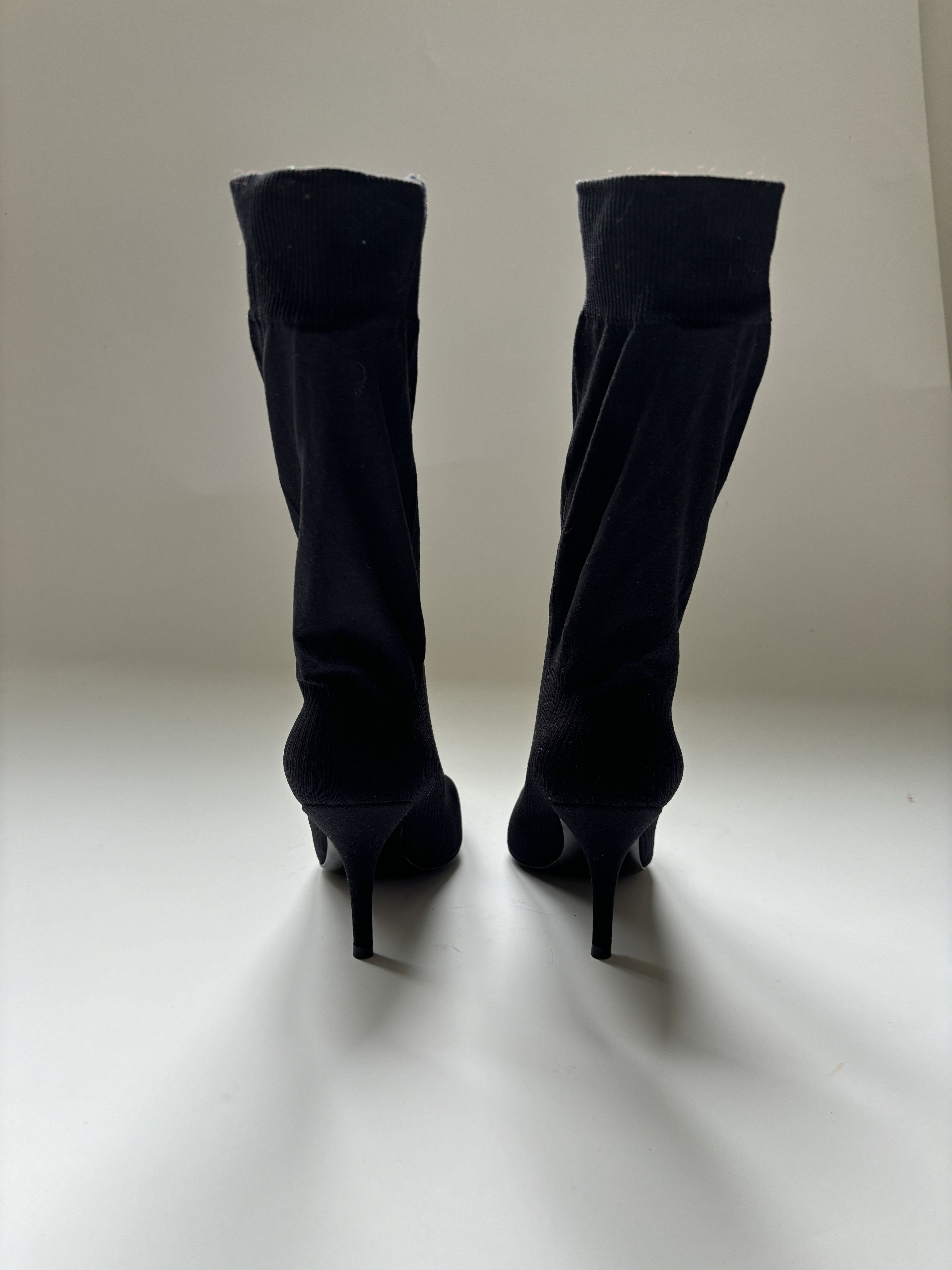 Balenciaga ⚡️QUICK SALE⚡️Balenciaga by Demna Black Knife Sock Boots Size US 6 / IT 36 - 4 Thumbnail