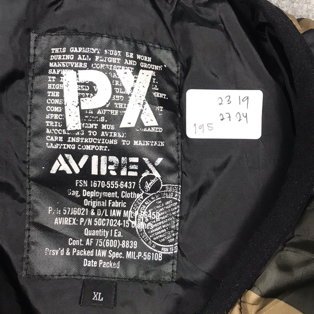 Avirex AVIREX CAMO SNAP BUTTON JACKET Size US XL / EU 56 / 4 - 9 Thumbnail