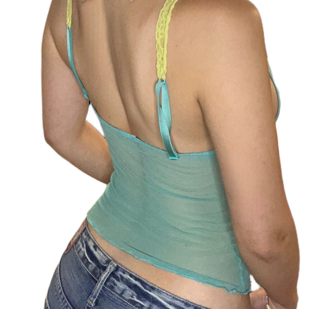 Vintage Mesh Cami Top Vintage Size M / US 6-8 / IT 42-44 - 4 Thumbnail