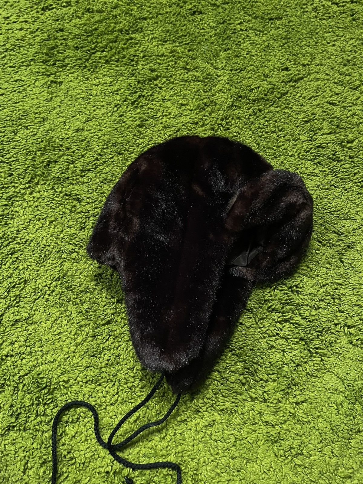 MCM MCM 2000s vintage fuzzy faux fur Ushanka trapper checker hat Size ONE SIZE - 5 Thumbnail