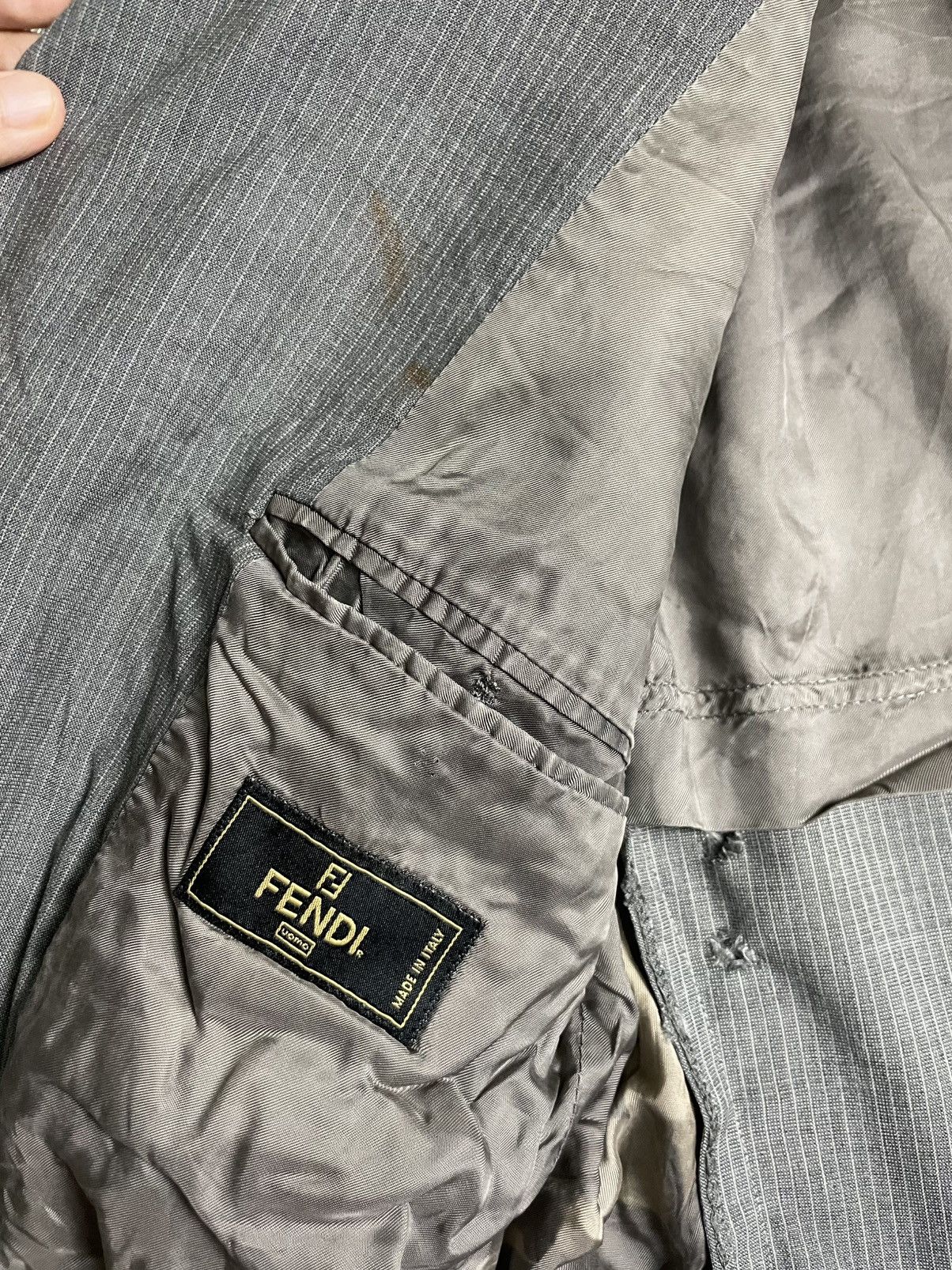 Fendi × Vintage Fendi Men’s Classic Fit Blazer (25) Size US S / EU 44-46 / 1 - 9 Thumbnail