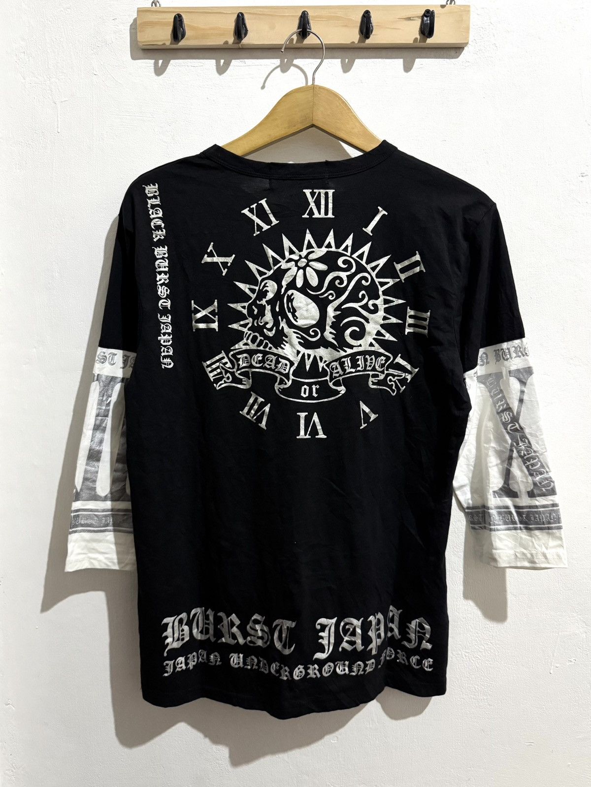 Hysteric Glamour × If Six Was Nine × Japanese Brand Y2k Burst japan 2 layer ifsixwasnine longsleeve Size US M / EU 48-50 / 2 - 2 Thumbnail
