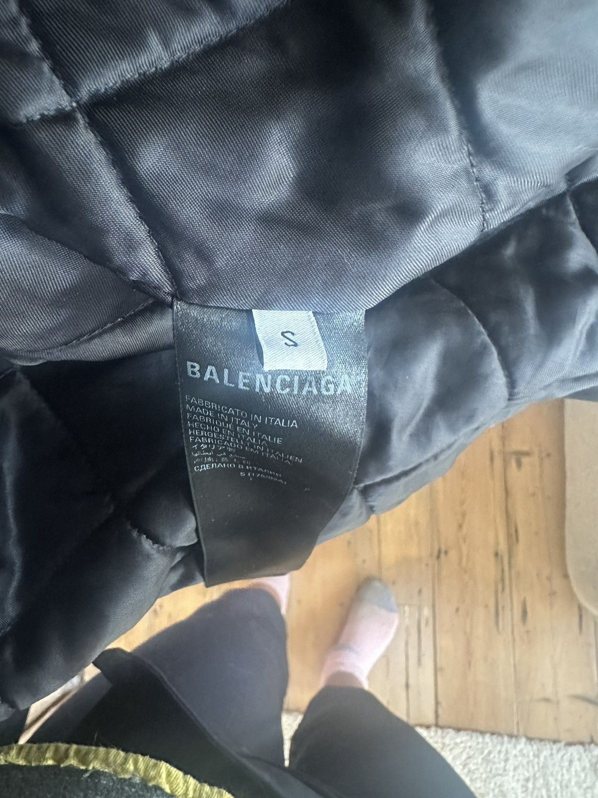 Balenciaga Balenciaga Leather Trucker Jacket Size US S / EU 44-46 / 1 - 7 Thumbnail